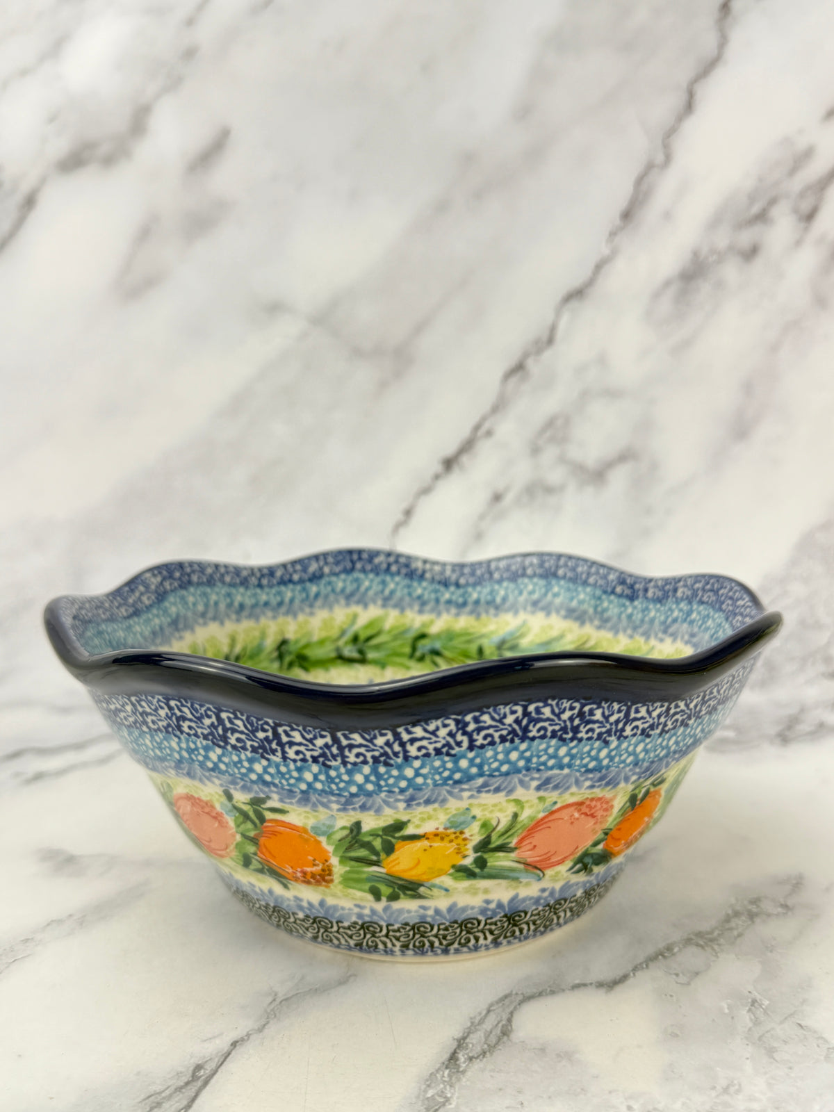 Small Wavy Unikat Bowl - Shape 691 - Pattern U5314