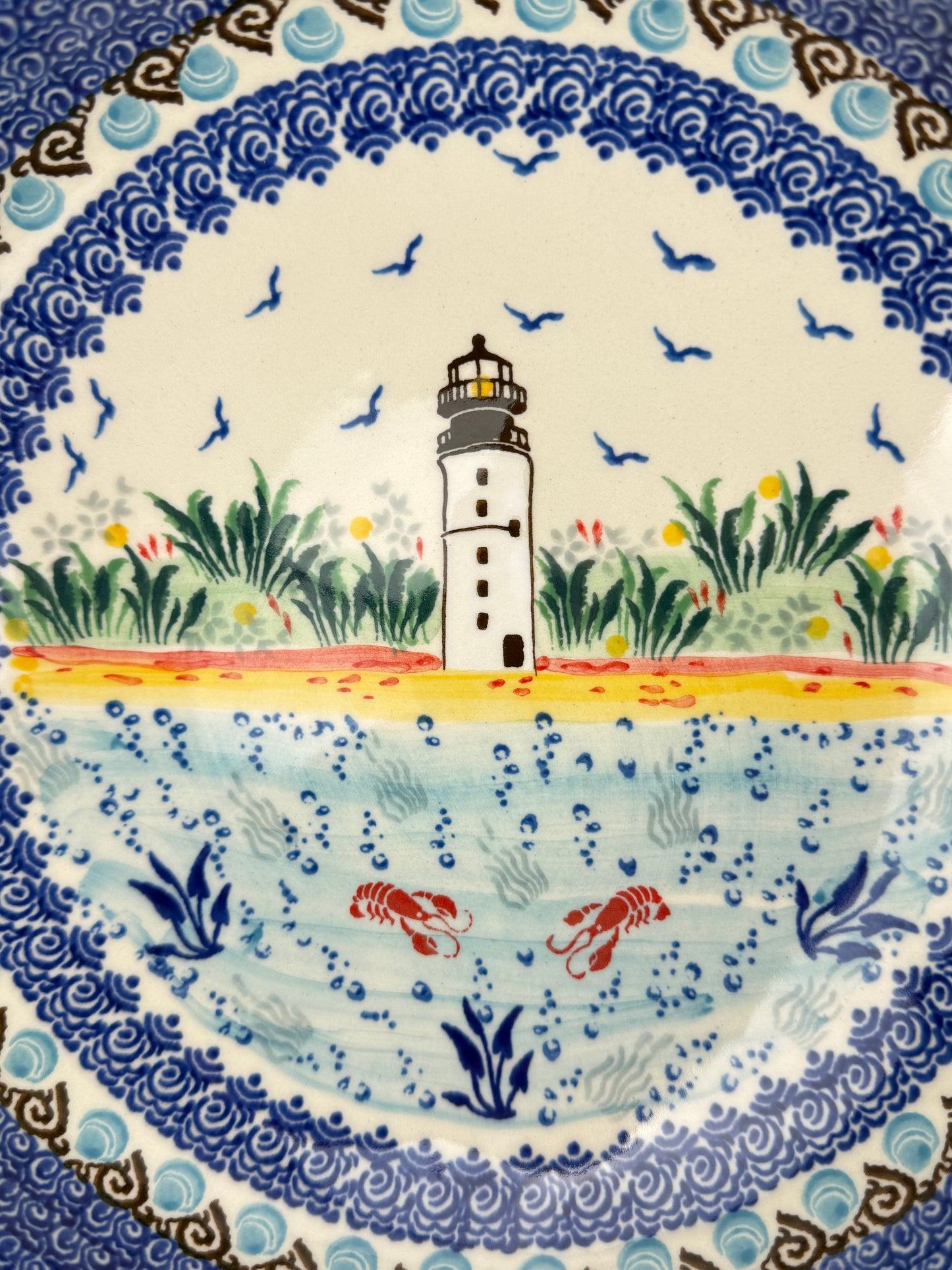 8.5" Unikat Serving Bowl - Shape B91 - Pattern U5241