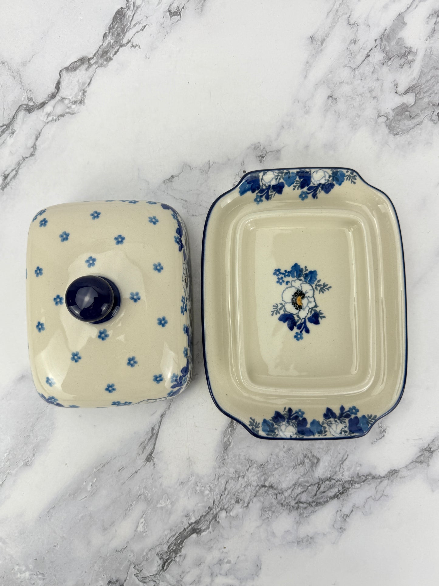 Euro Butter Dish - Shape 295 - Pattern 2222