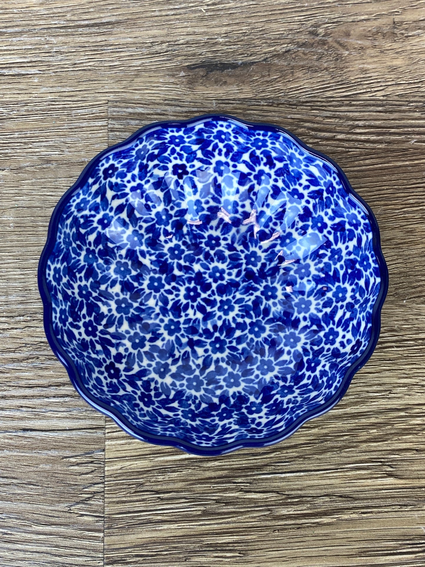 4.5" Scalloped Bowl - Shape 23 - Pattern 2396