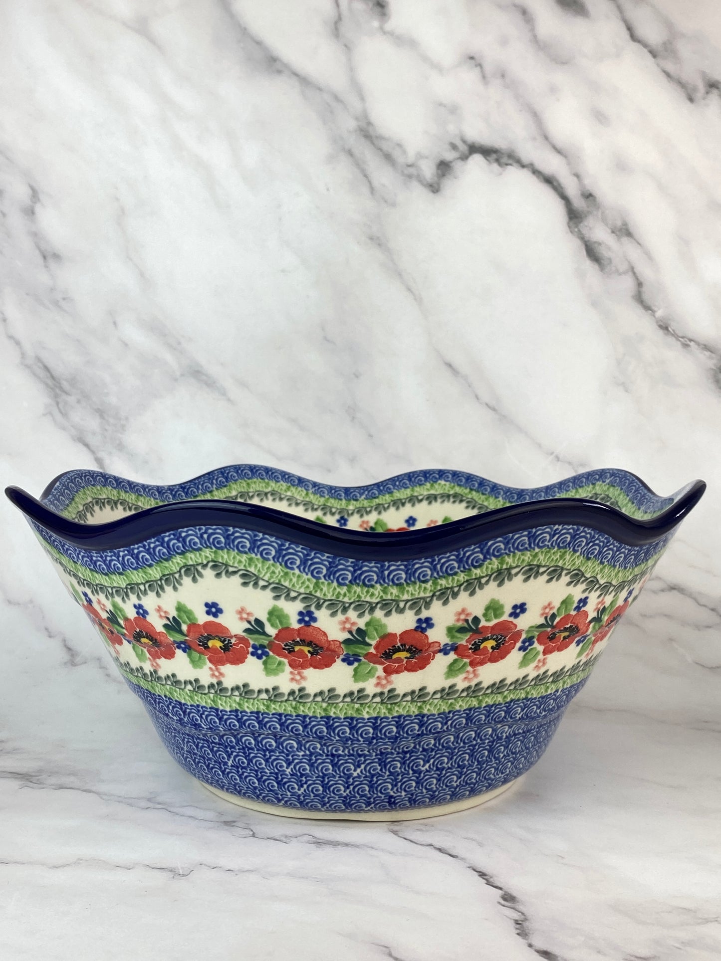 XL Wavy Bowl - Shape 693 - Pattern 3219