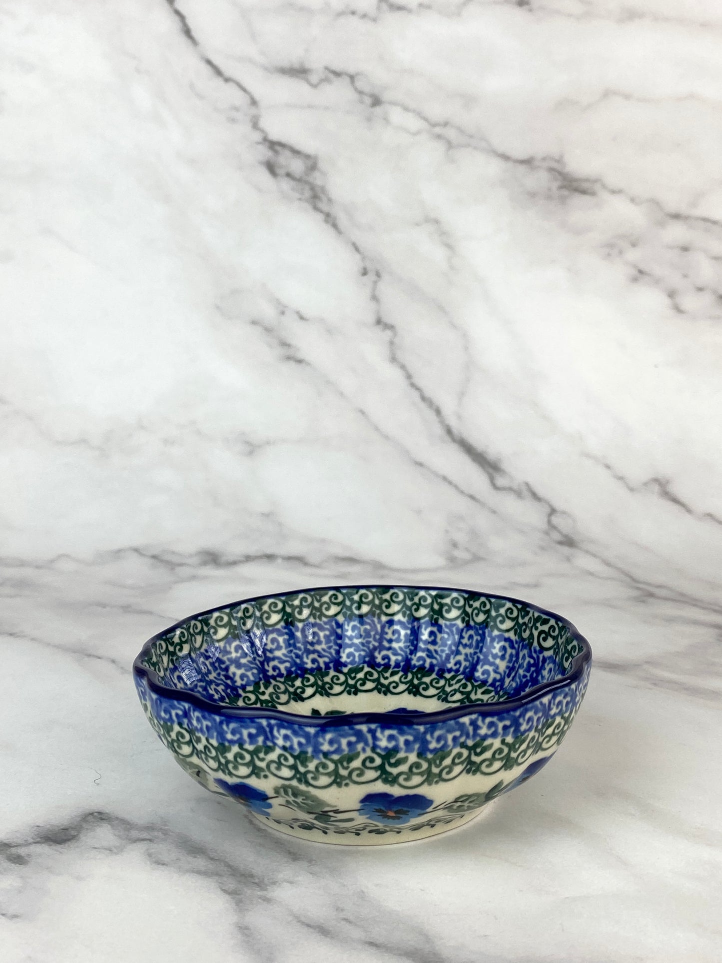 4.5" Scalloped Bowl - Shape 23 - Pattern 2273