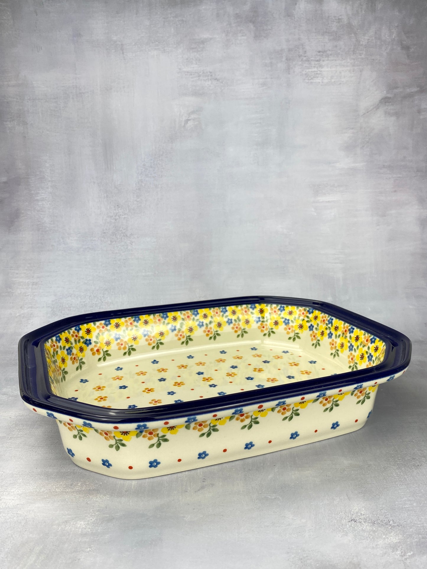 Rectangular Covered Baker - Shape 665 - Pattern 2225