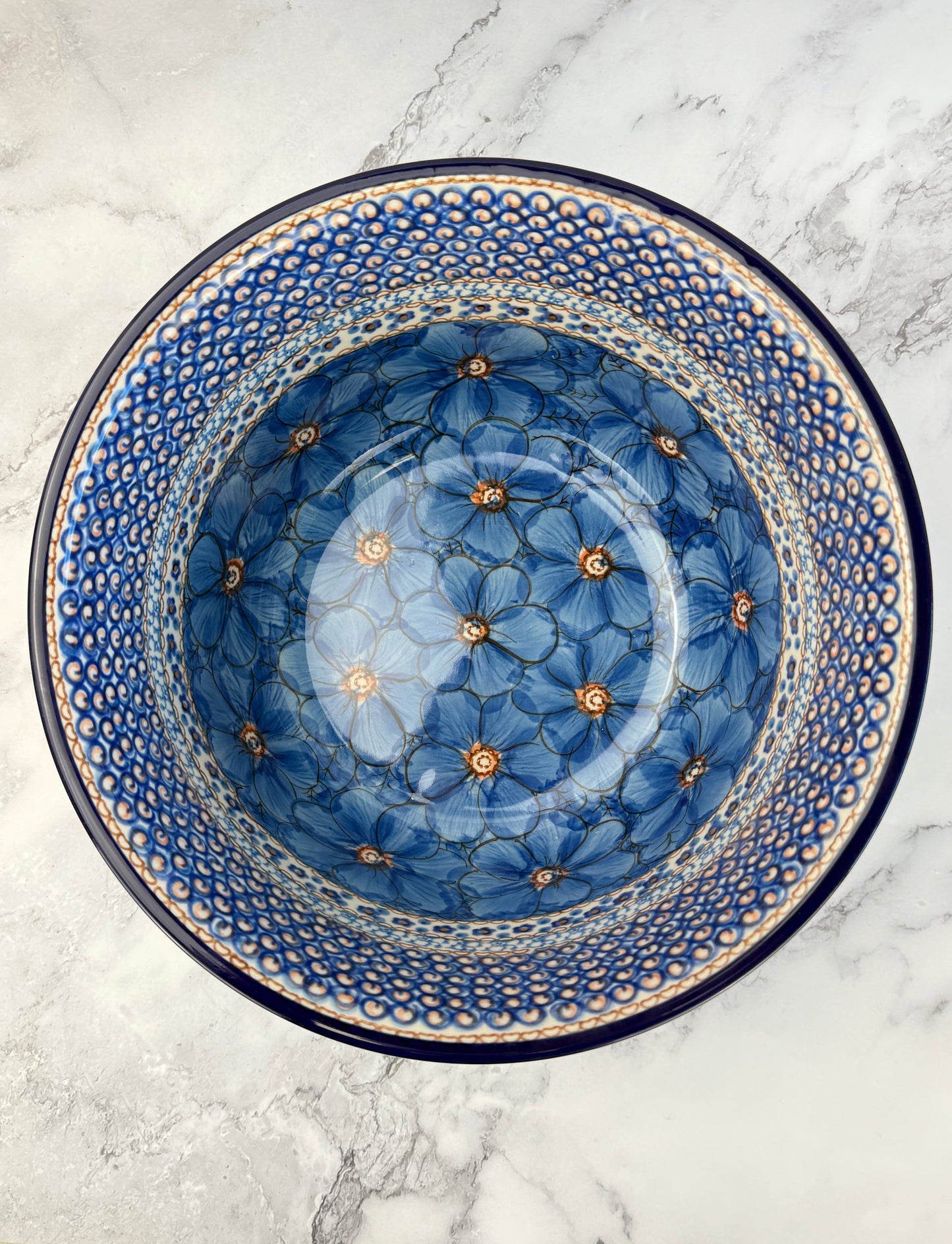 Large Unikat Mixing Bowl - Shape 113 - Pattern U408C