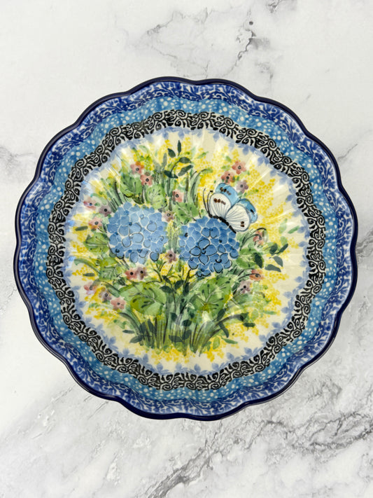 Unikat Ruffled Bowl - Shape 448 - Pattern U5048