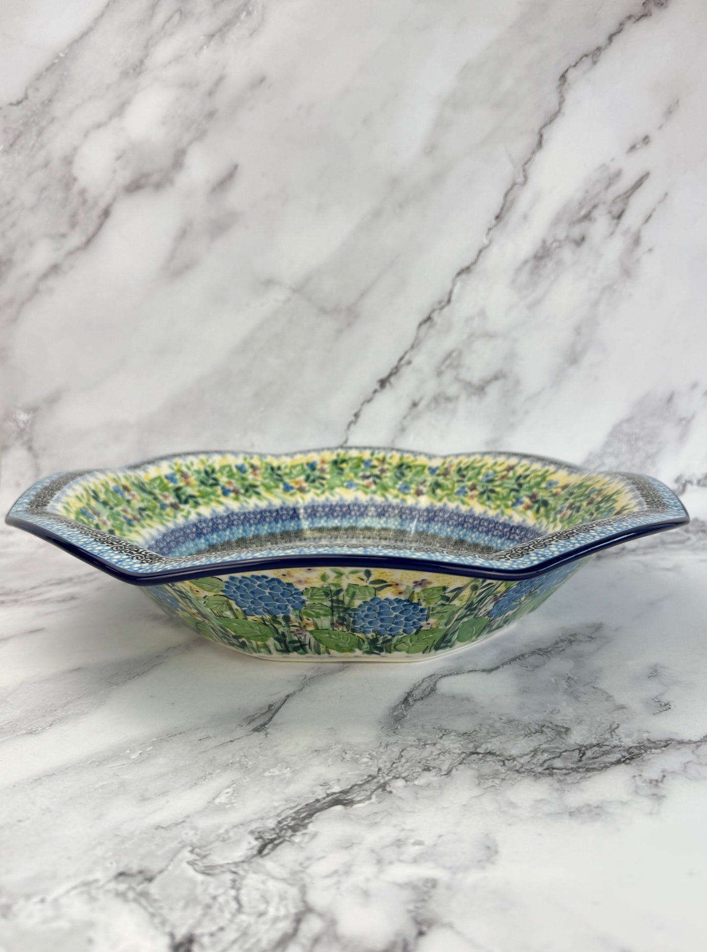 Extra Large Flared Unikat Bowl - Shape 801 - Pattern U5048