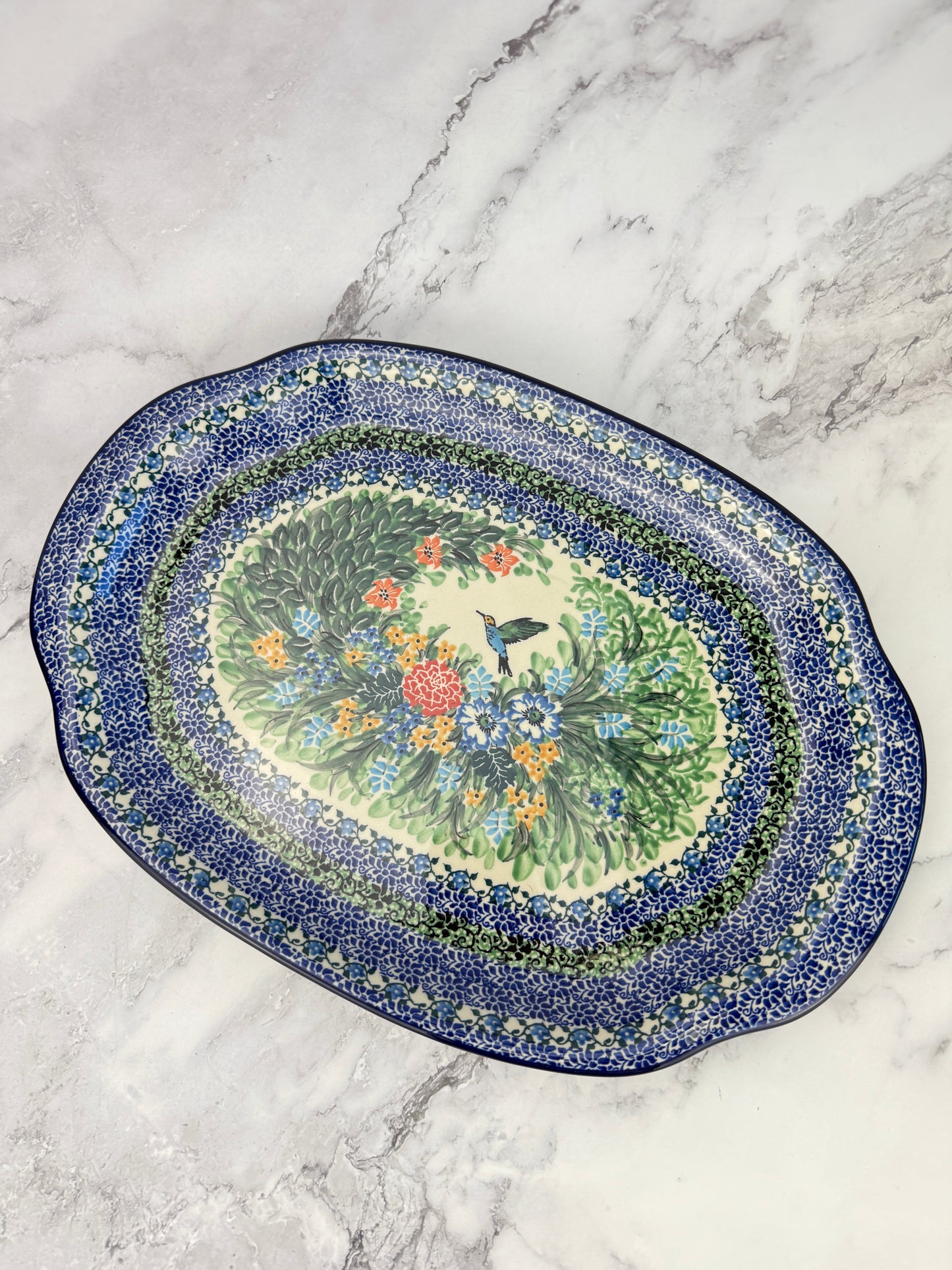 Unikat Platter With Handles - Shape 684 - Pattern U3271