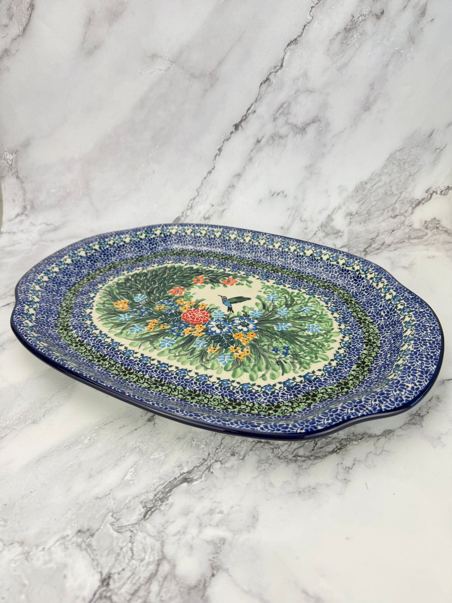 Unikat Platter With Handles - Shape 684 - Pattern U3271