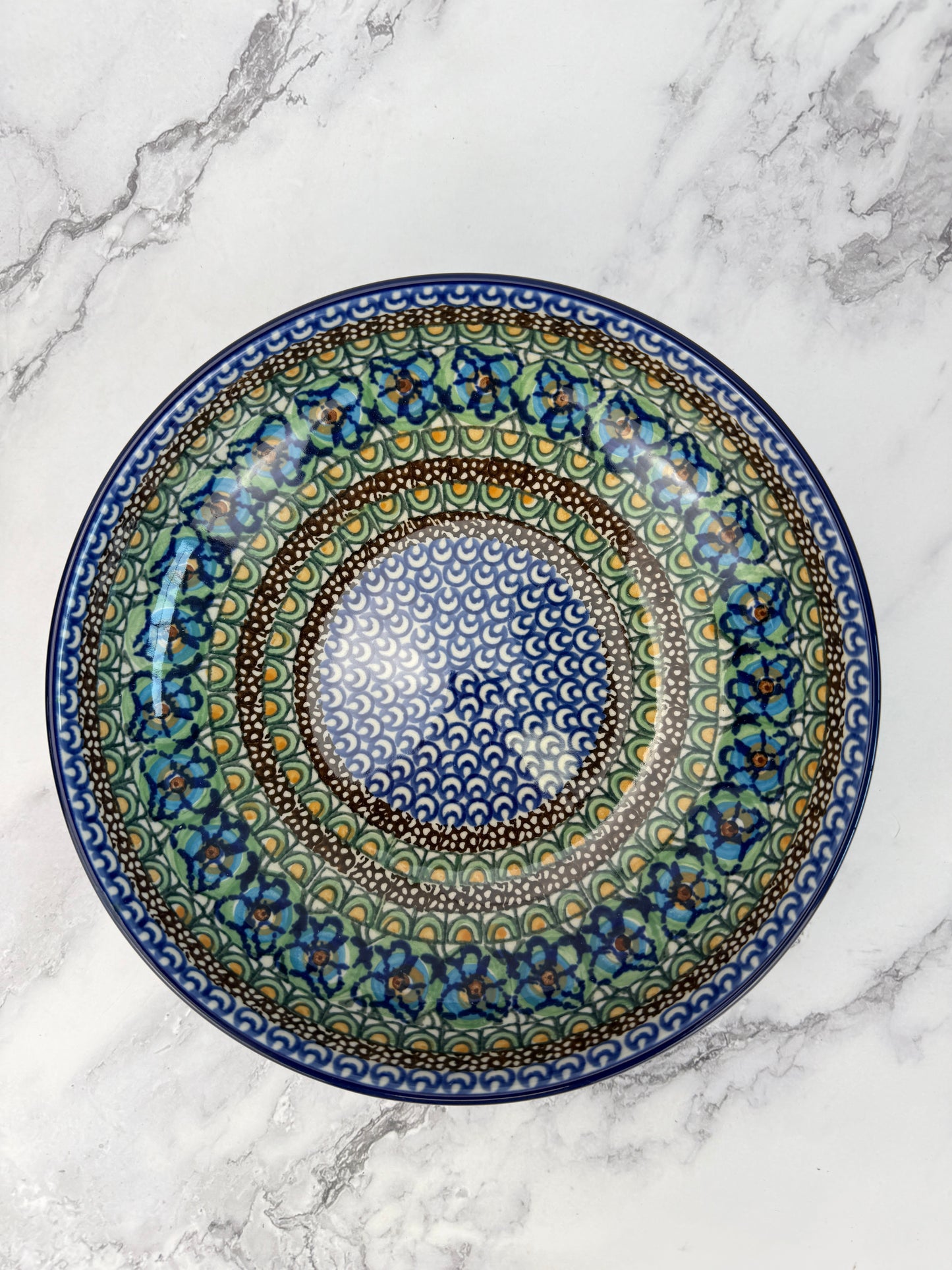8.5" Unikat Serving Bowl - Shape B91 - Pattern U151