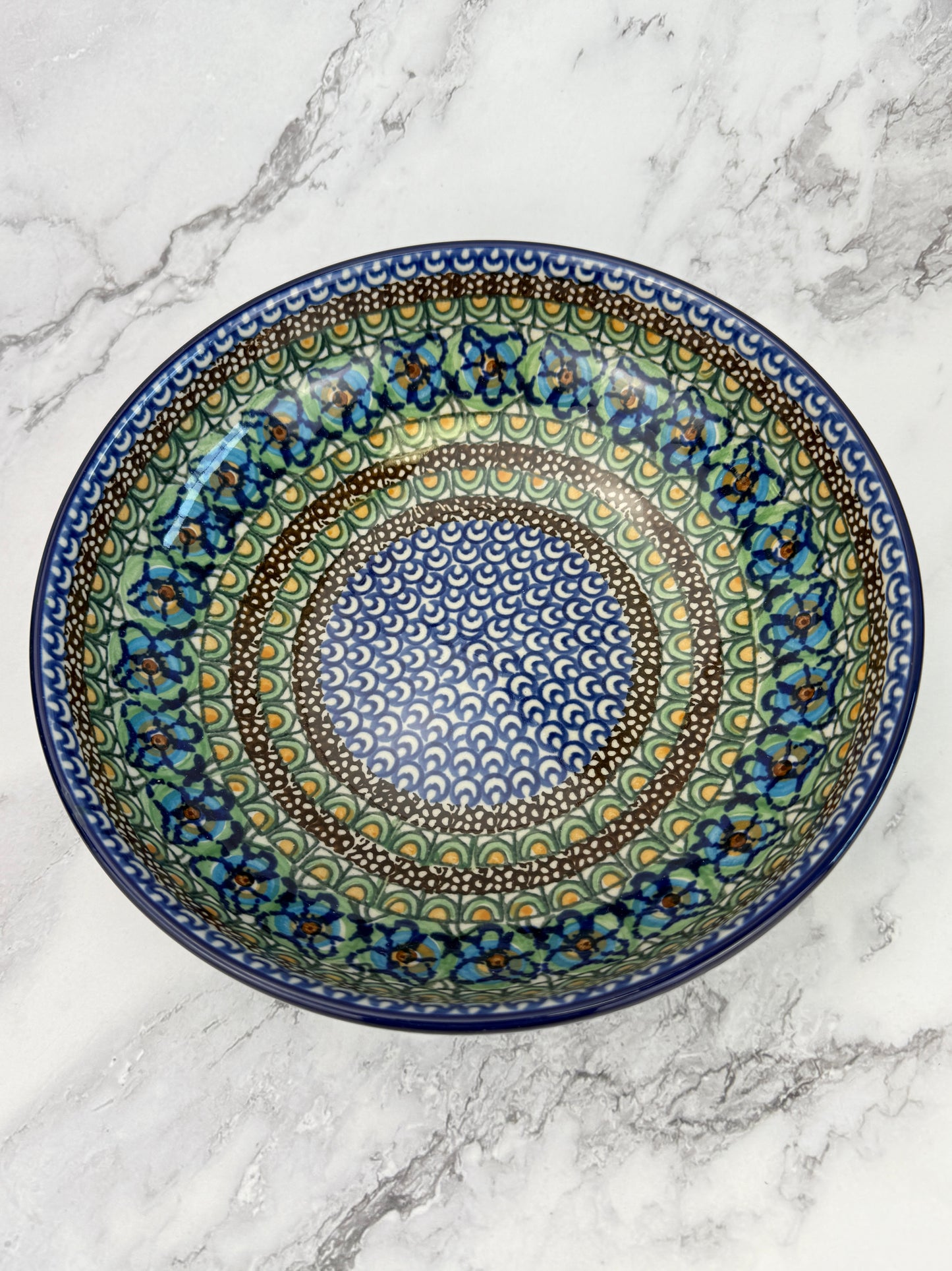 8.5" Unikat Serving Bowl - Shape B91 - Pattern U151
