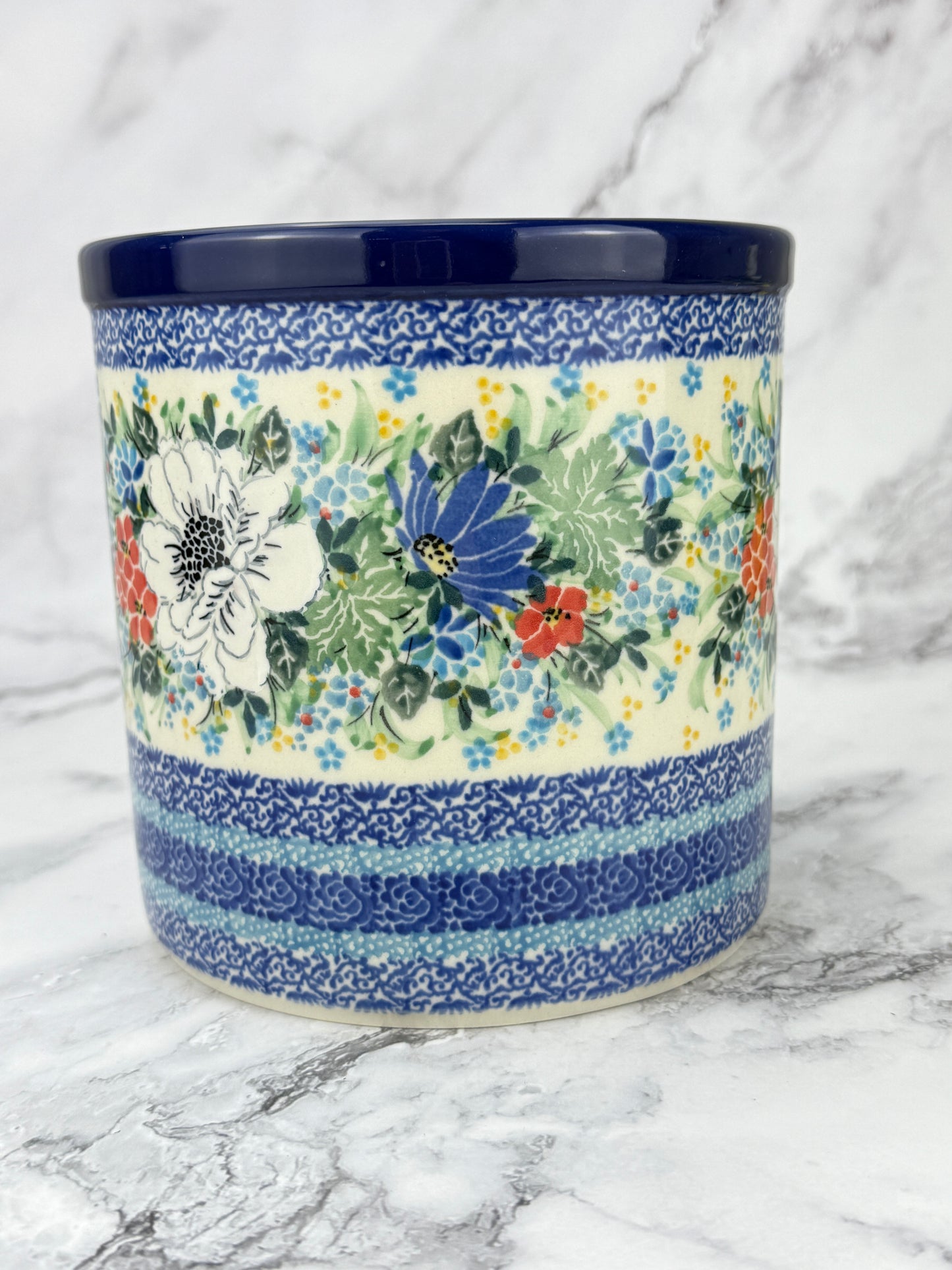 Unikat Utensil Crock - Shape 03 - Pattern U5156