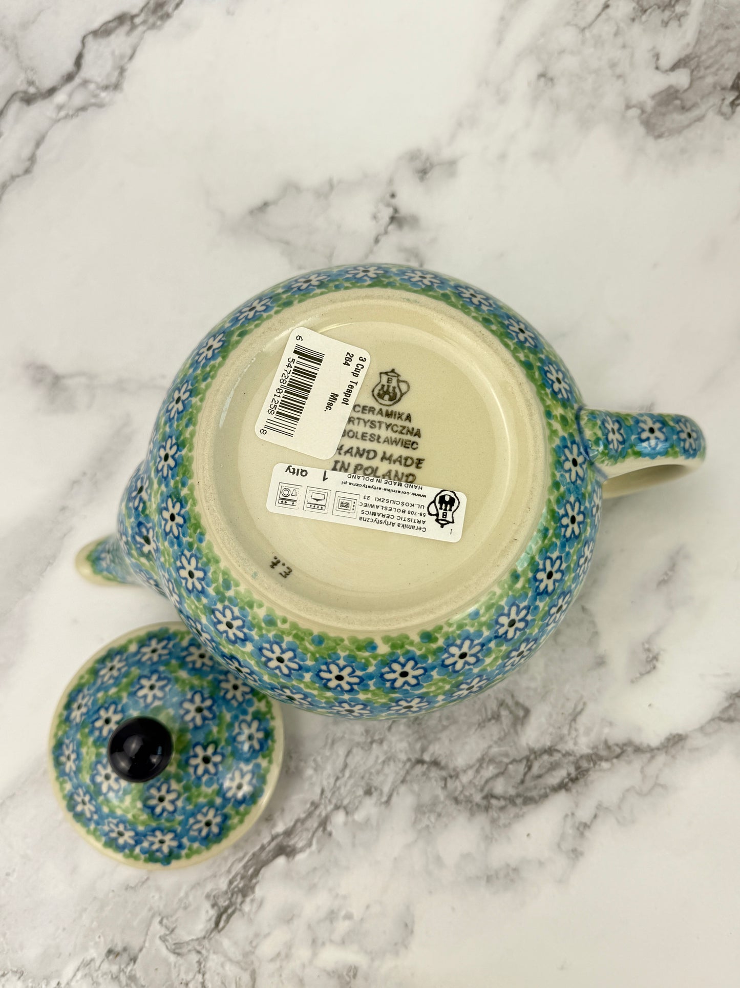 3 Cup Teapot - Shape 264 - Pattern 2252