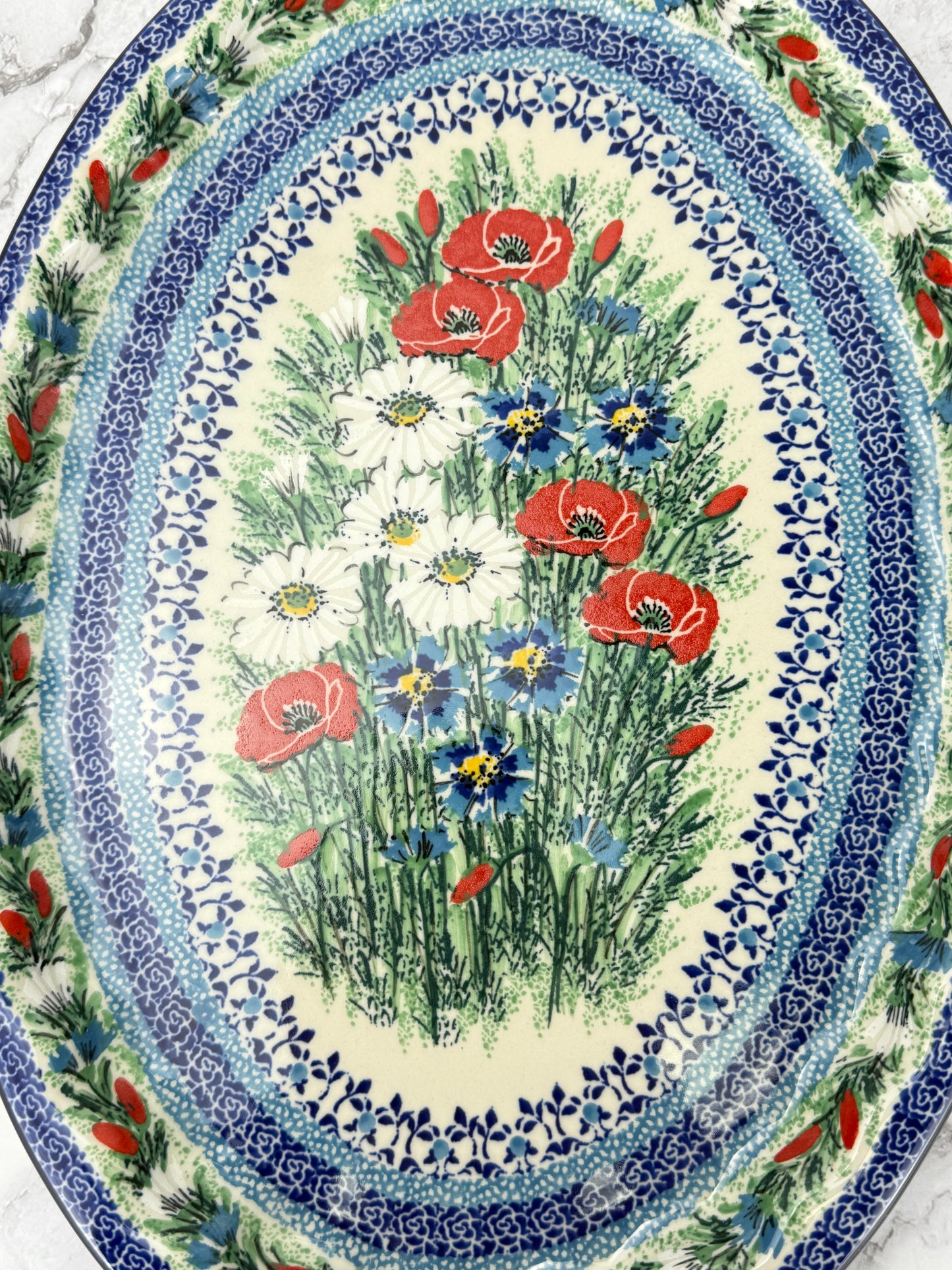 Unikat Oval Platter - Shape 614 - Pattern U4953