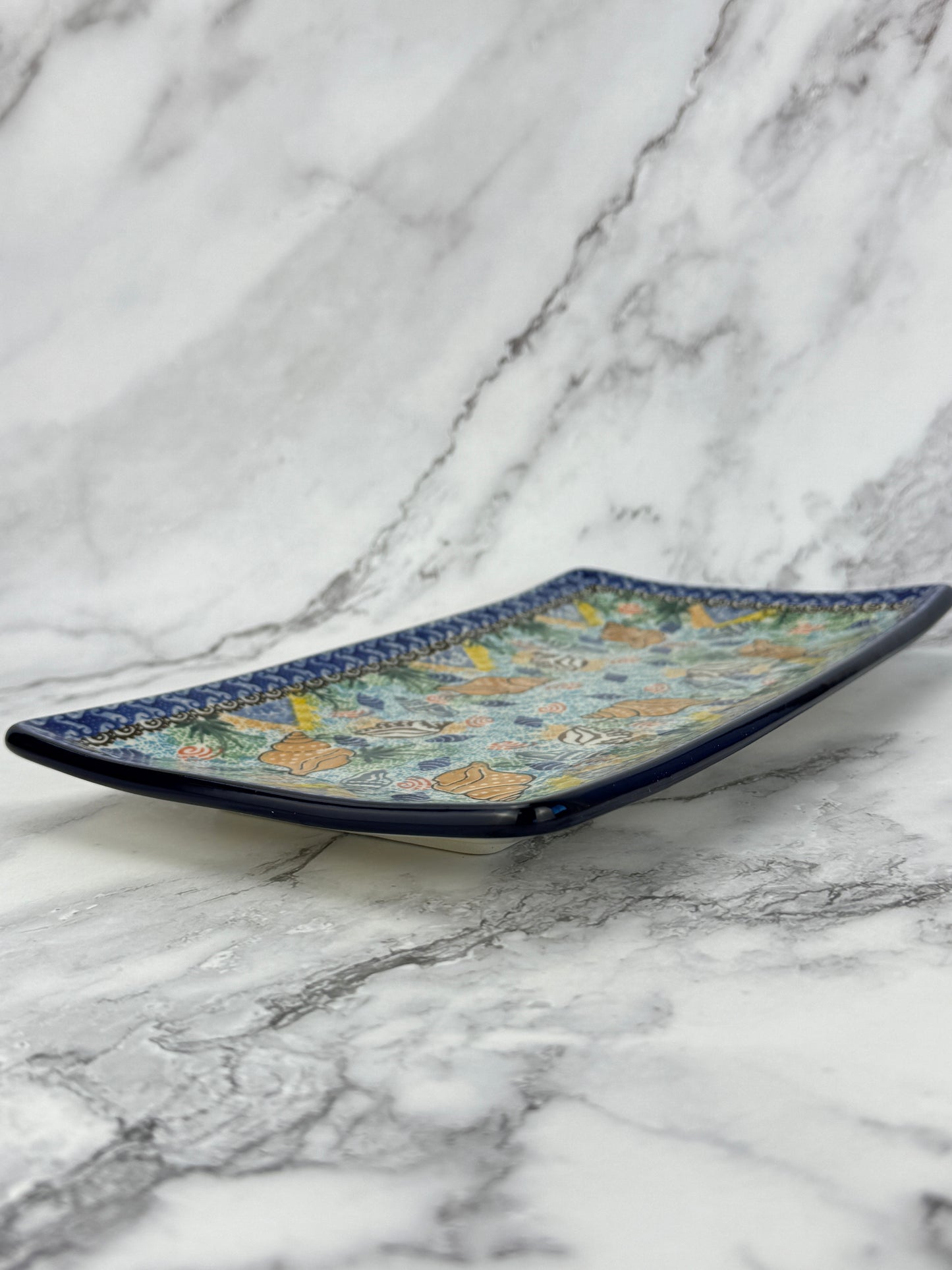 SALE Rectangular Unikat Tray - Shape C26 - Pattern U1899