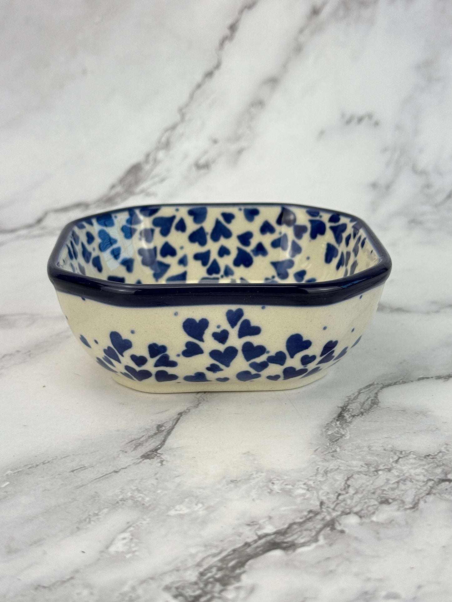 SALE Small Square Ramekin/ Dish- Shape  516 - Pattern 2876