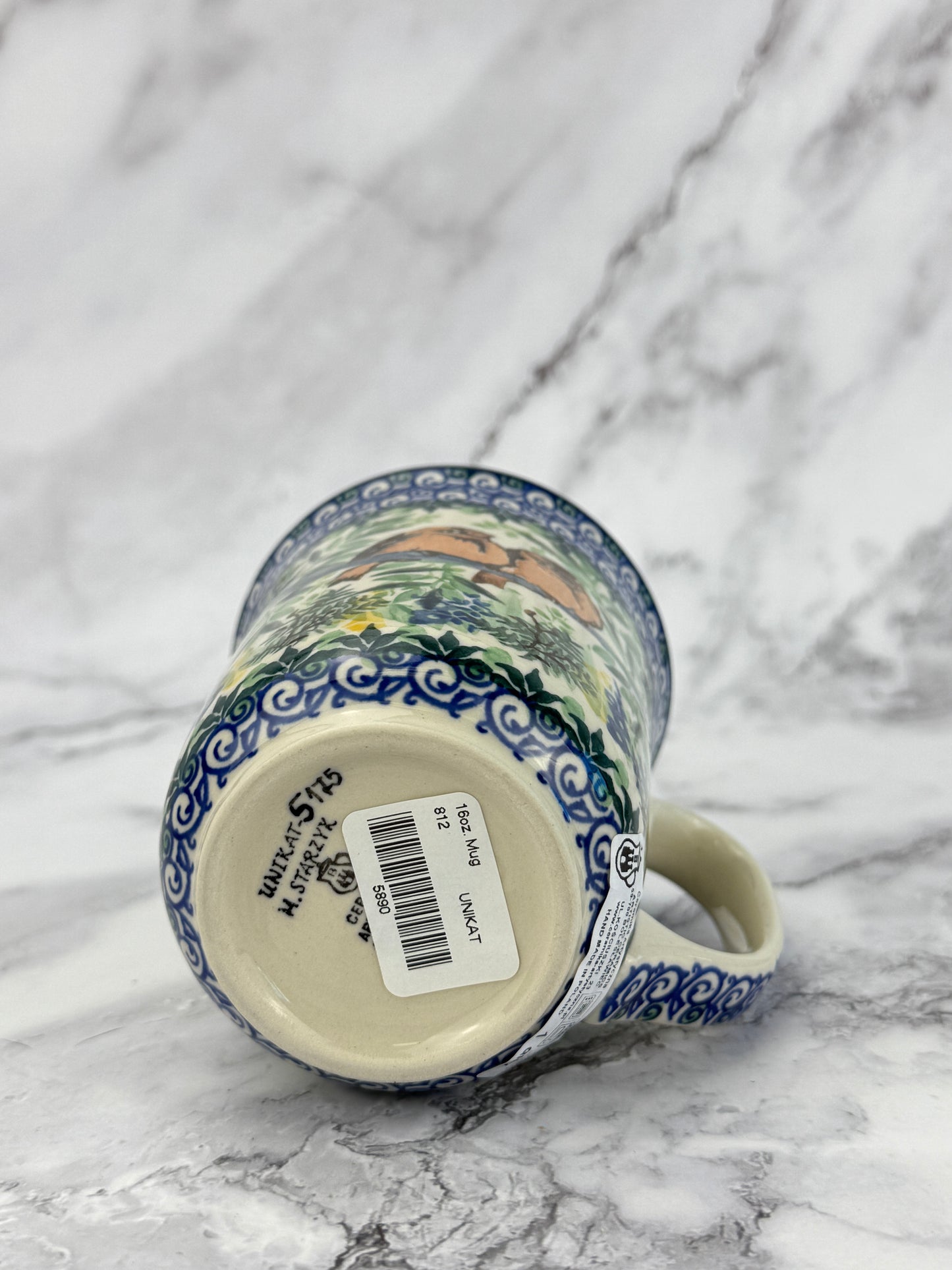 17oz Unikat Bistro Mug - Shape 812 - Pattern U5175