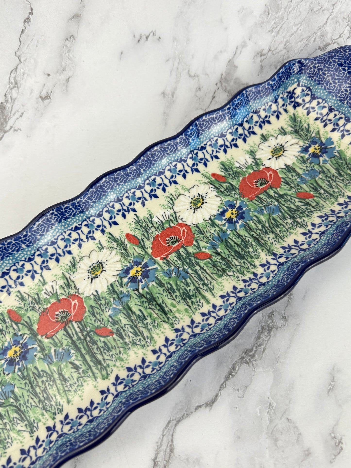 Long Unikat Bread Tray - Shape A44 - Pattern U4953
