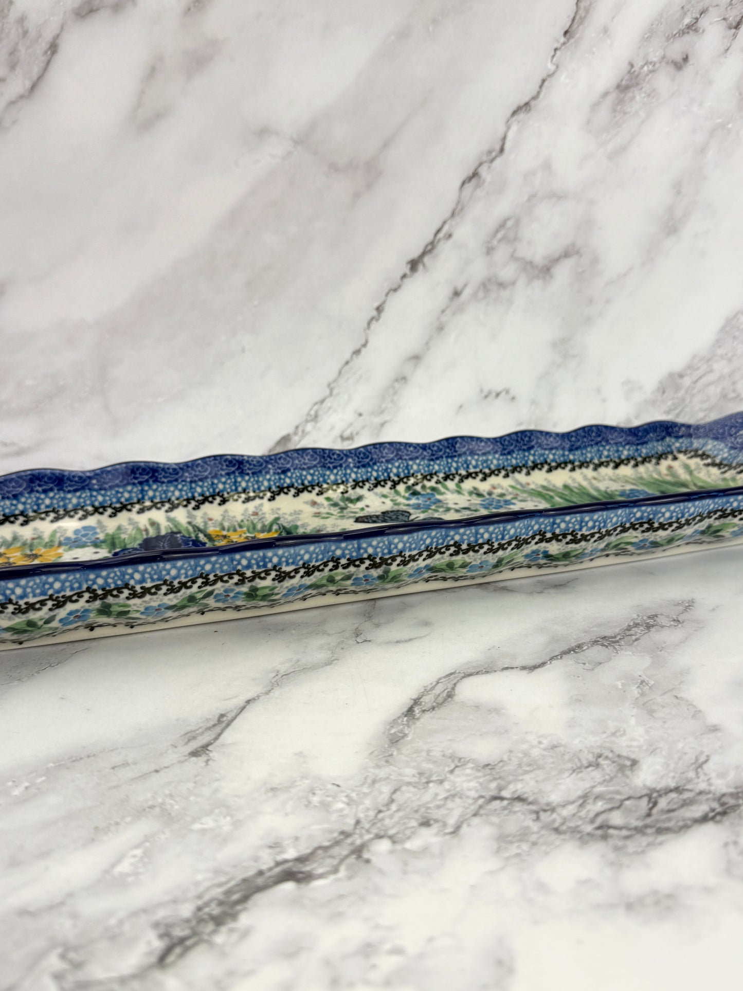 Long Unikat Bread Tray - Shape A44 - Pattern U5132