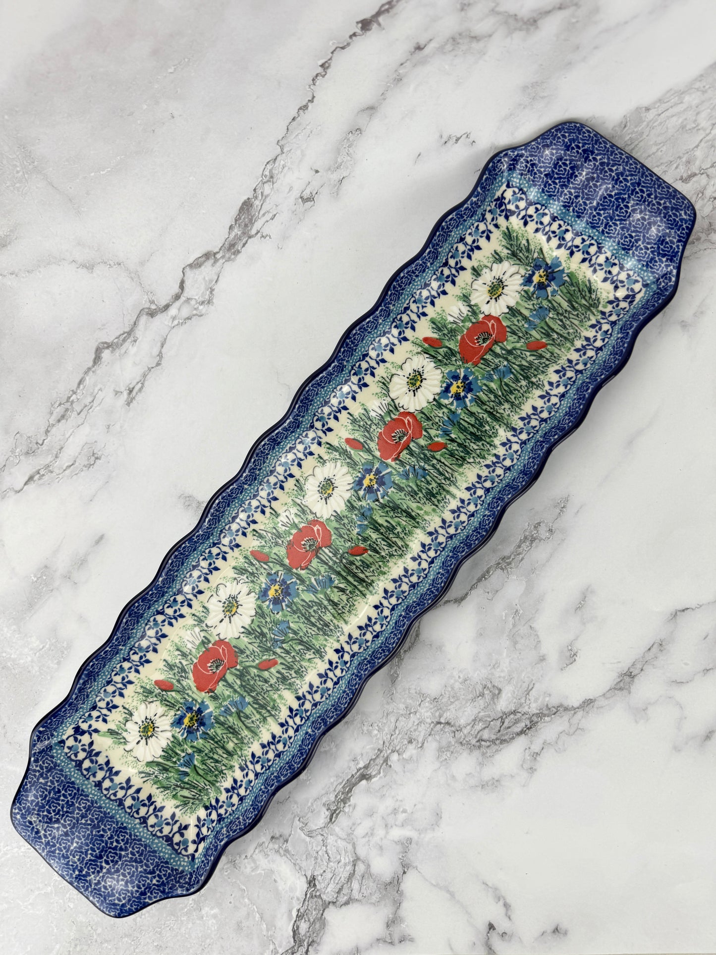 Long Unikat Bread Tray - Shape A44 - Pattern U4953