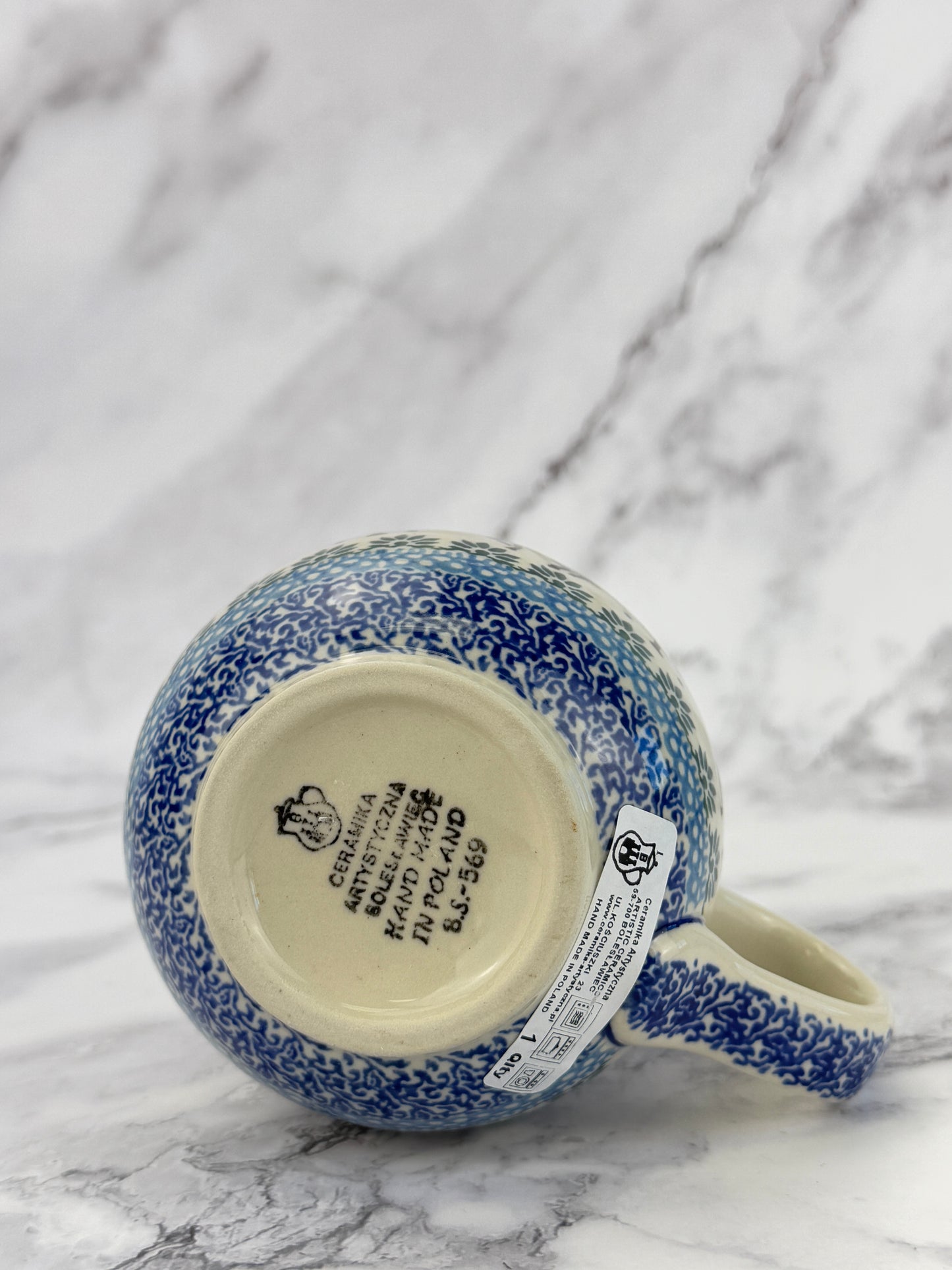 Large Bubble Mug 16oz - Shape 73 - Pattern 2256