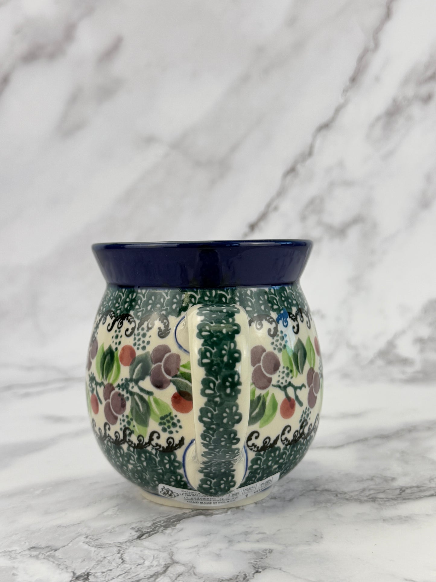 SALE Large Bubble Mug 16oz - Shape 73 - Pattern 1415