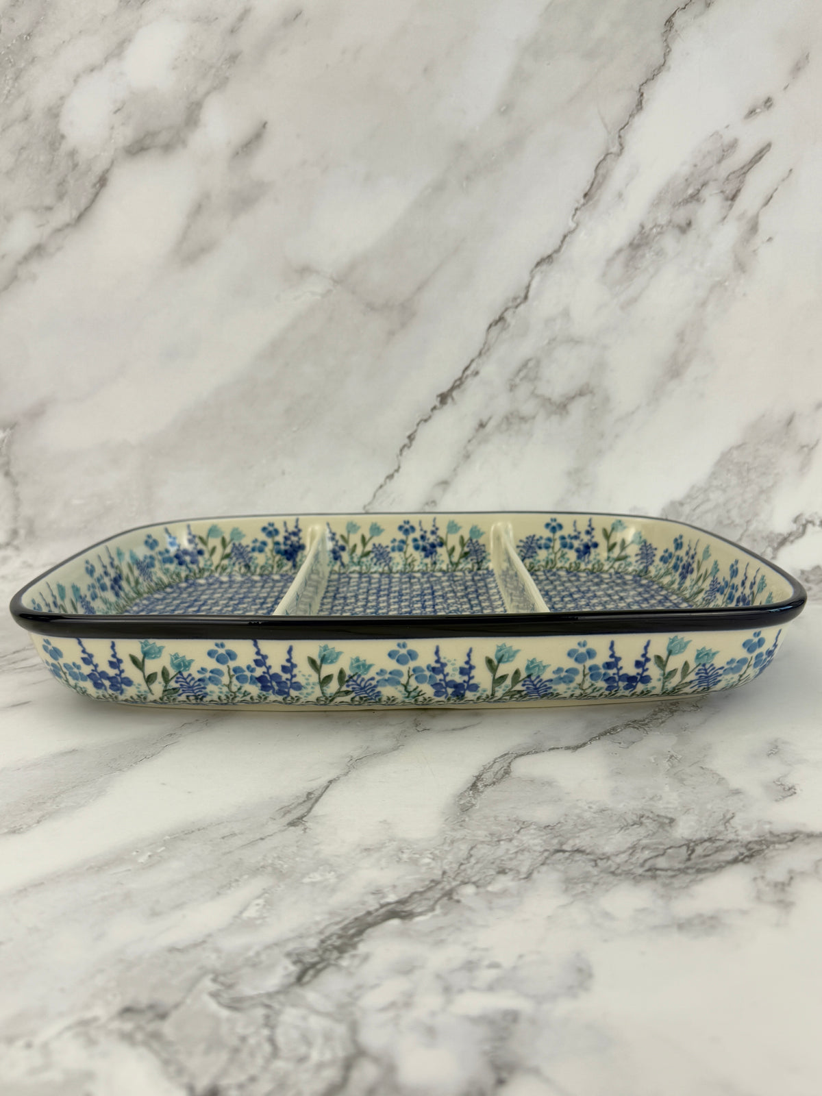 Shapi 394 Large Three Part Divided Dish - Shape 394 - Pattern 2898 – Polish ...