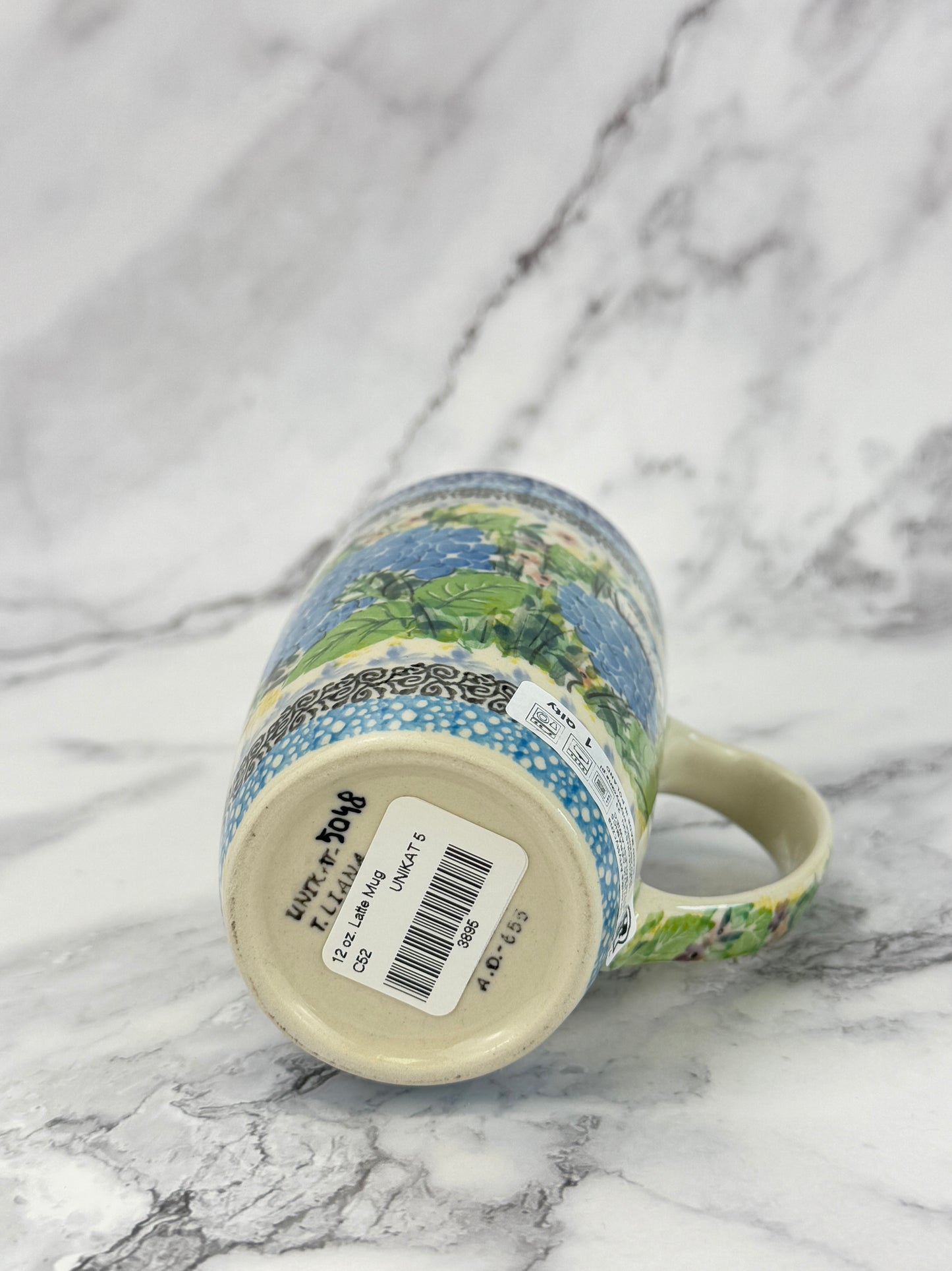 Unikat Latte Mug - Shape C52 - Pattern U5048