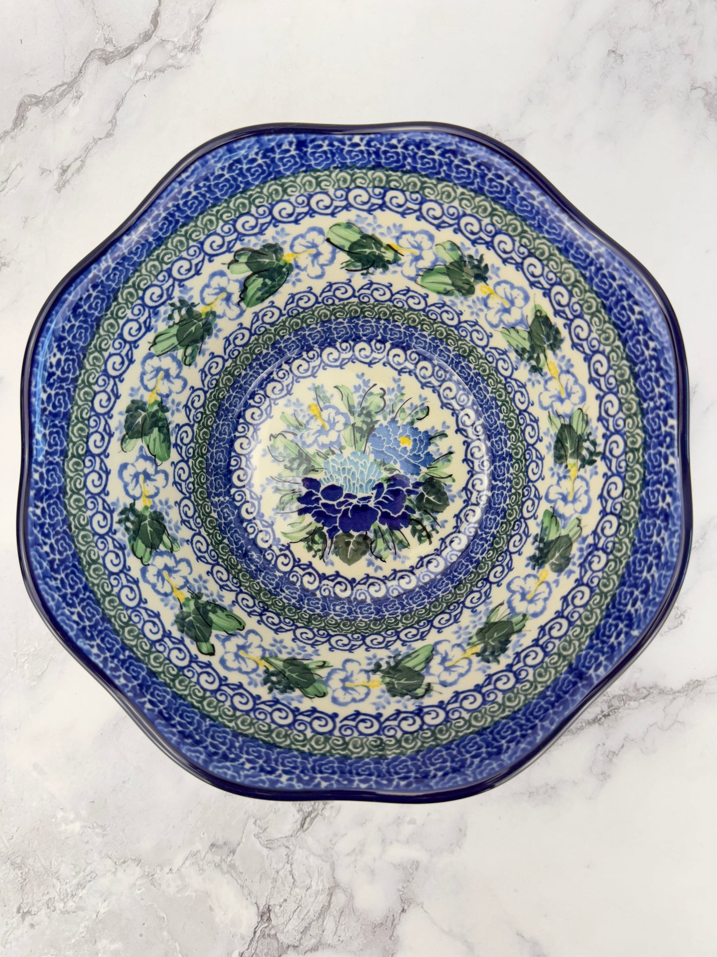 Small Wavy Unikat Bowl - Shape 691 - Pattern U5138