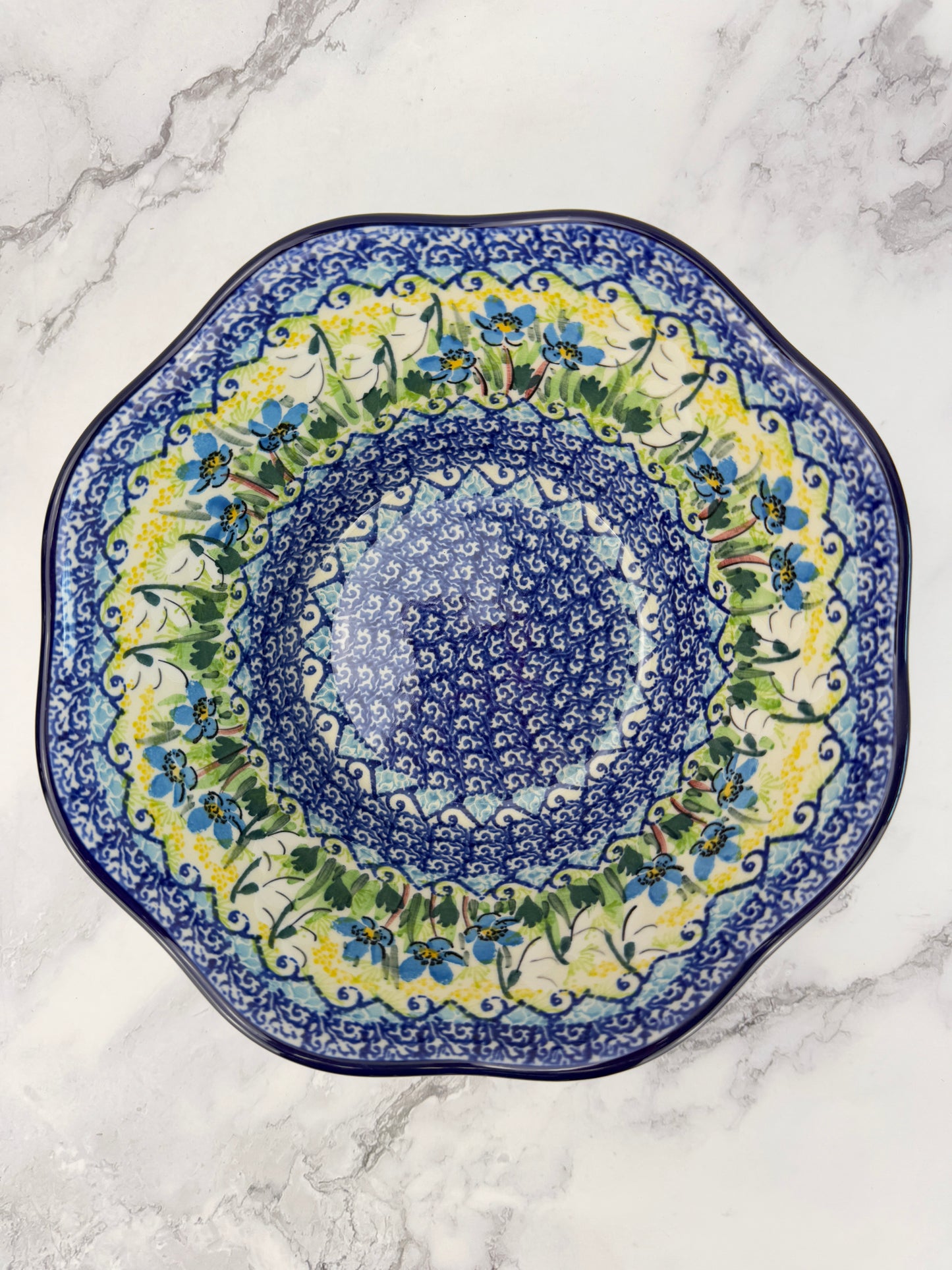 Small Wavy Unikat Bowl - Shape 691 - Pattern U5071