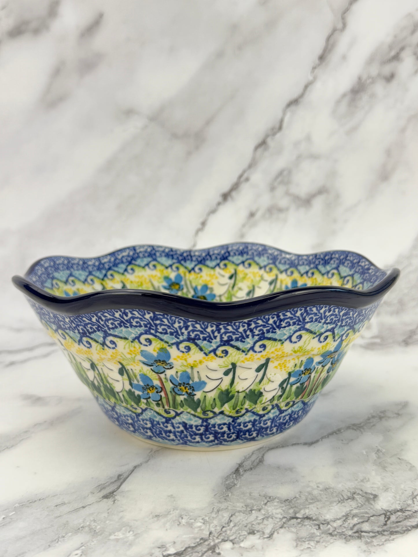 Small Wavy Unikat Bowl - Shape 691 - Pattern U5071
