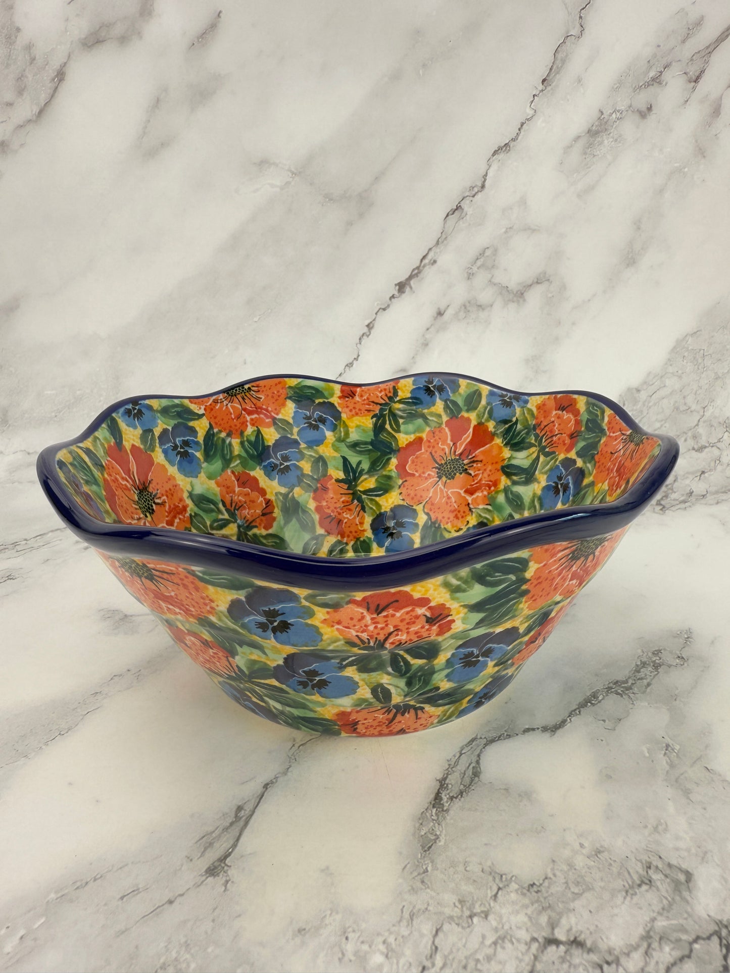 Small Wavy Unikat Bowl - Shape 691 - Pattern U4704