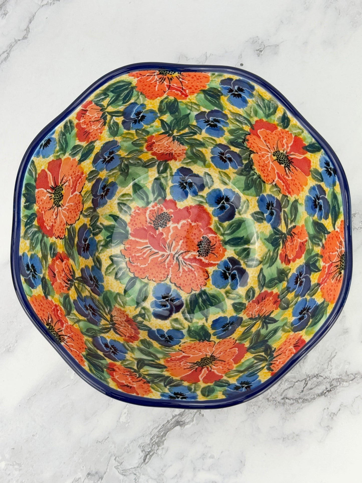 Small Wavy Unikat Bowl - Shape 691 - Pattern U4704