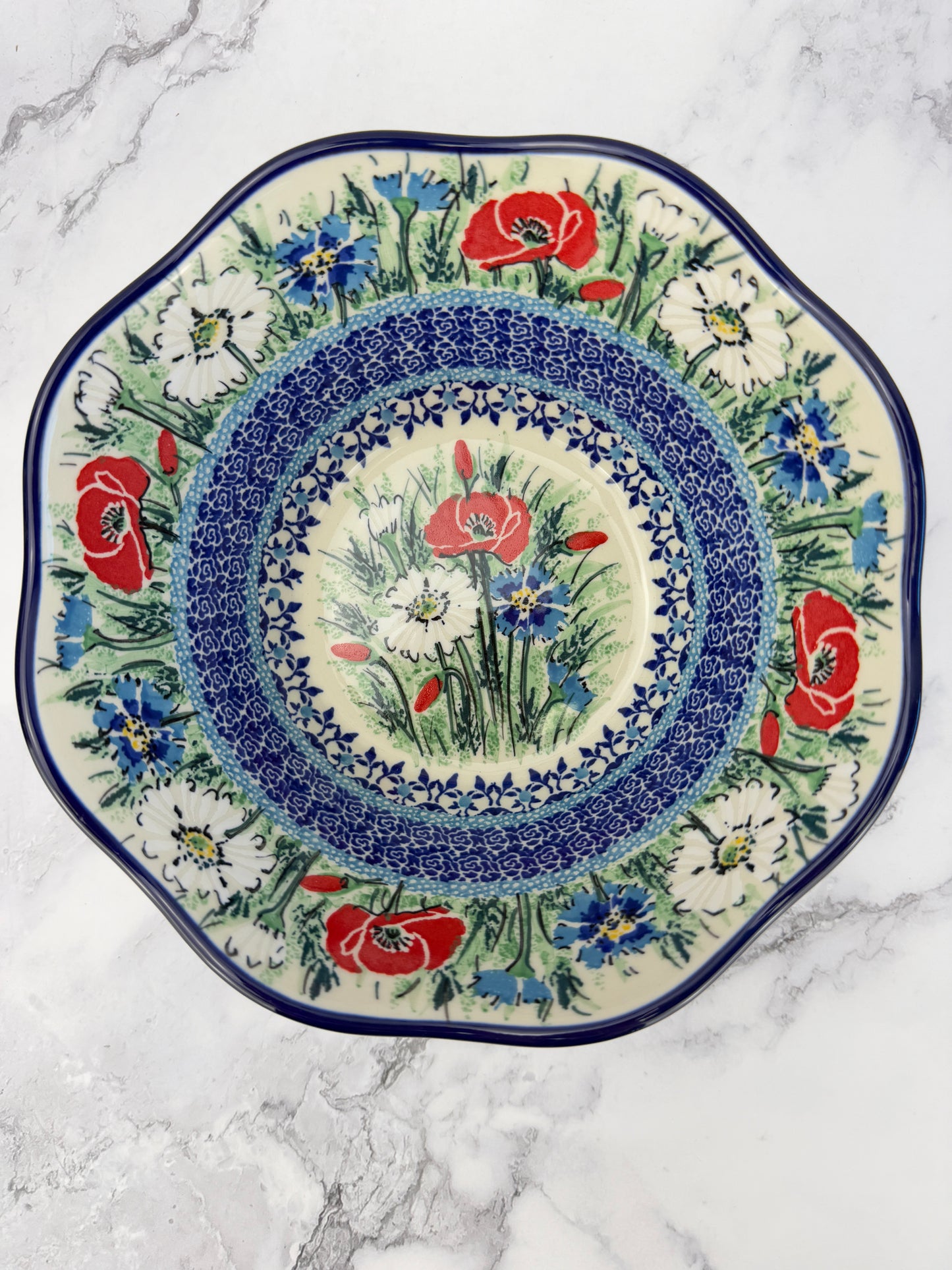 Small Wavy Unikat Bowl - Shape 691 - Pattern U4953