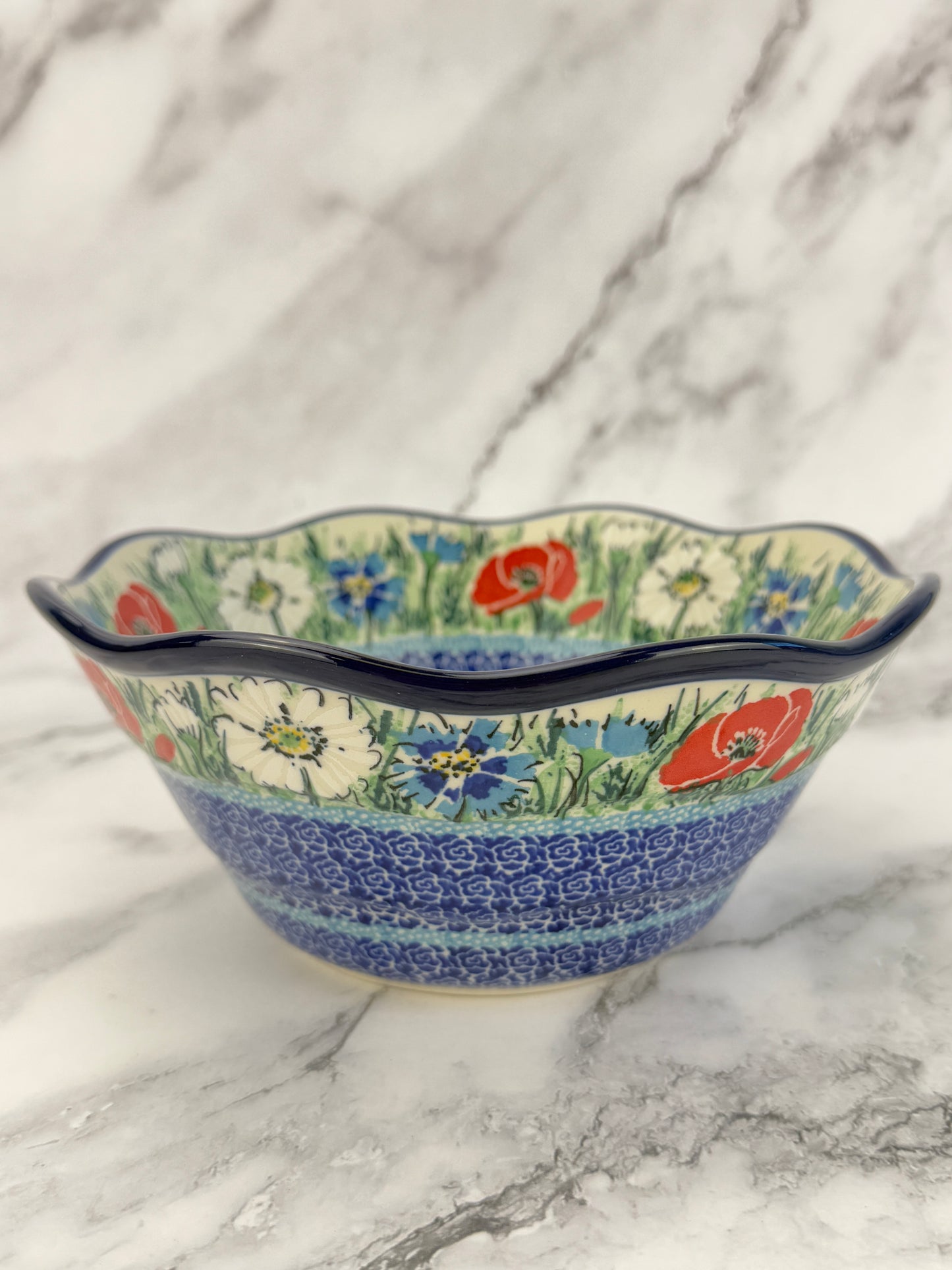 Small Wavy Unikat Bowl - Shape 691 - Pattern U4953