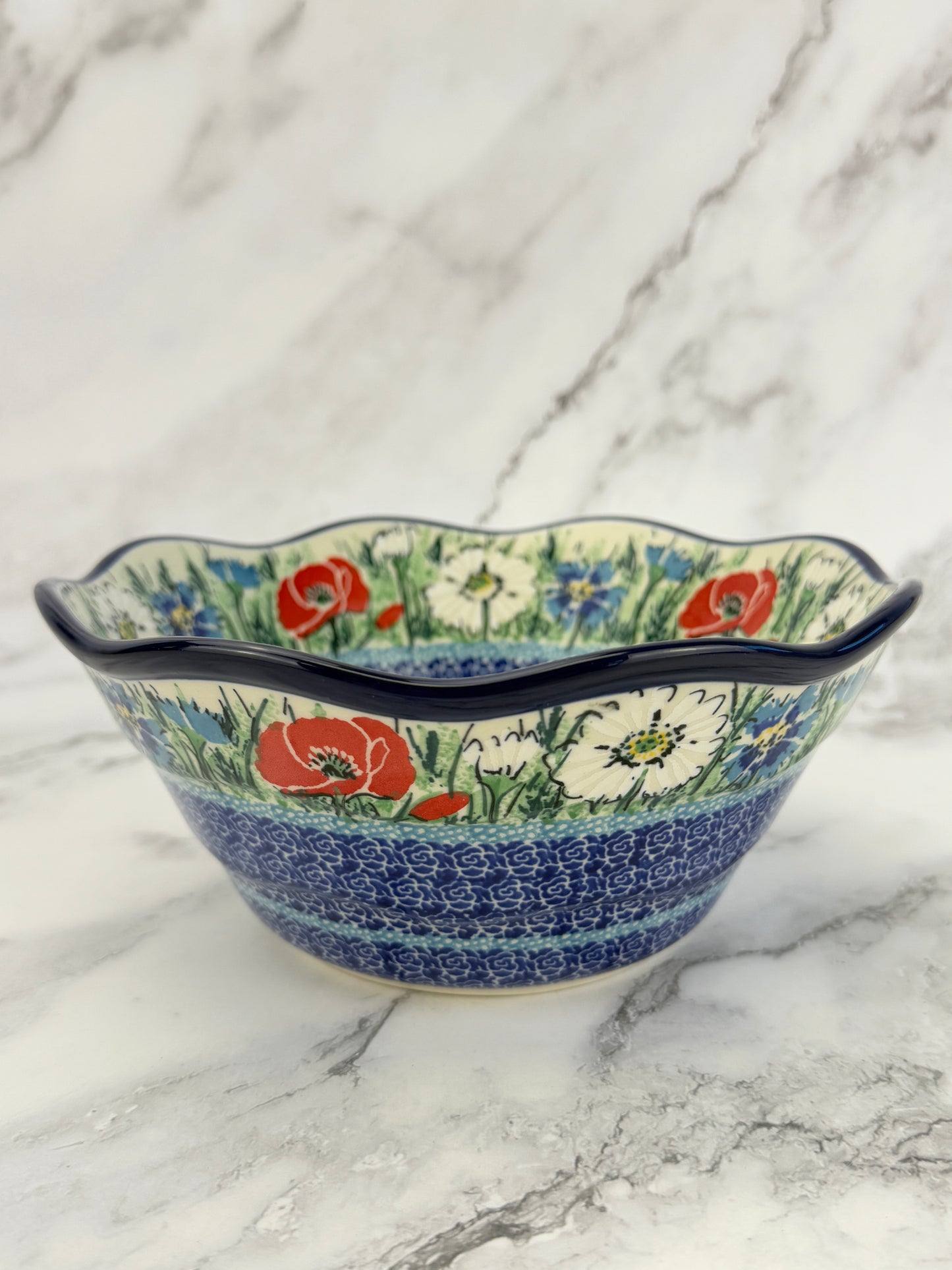 Small Wavy Unikat Bowl - Shape 691 - Pattern U4953