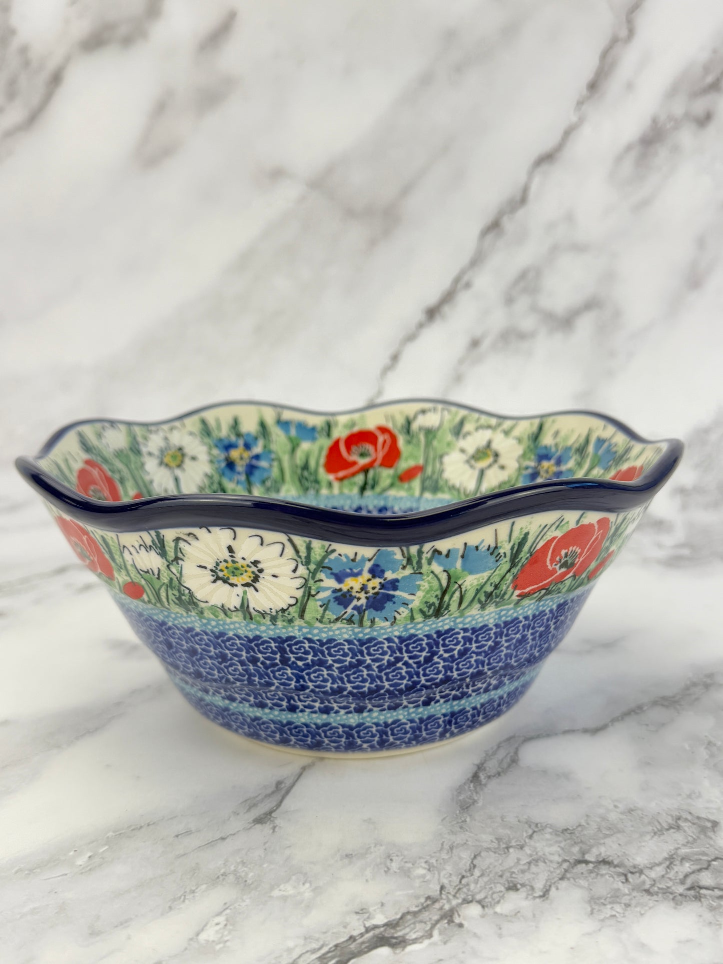 Small Wavy Unikat Bowl - Shape 691 - Pattern U4953