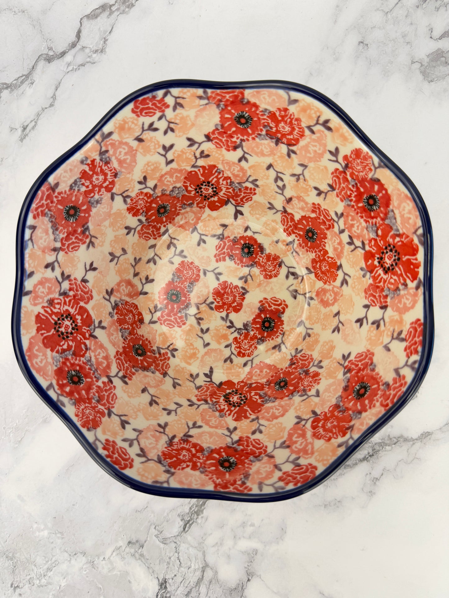 SALE Small Wavy Unikat Bowl - Shape 691 - Pattern U5080