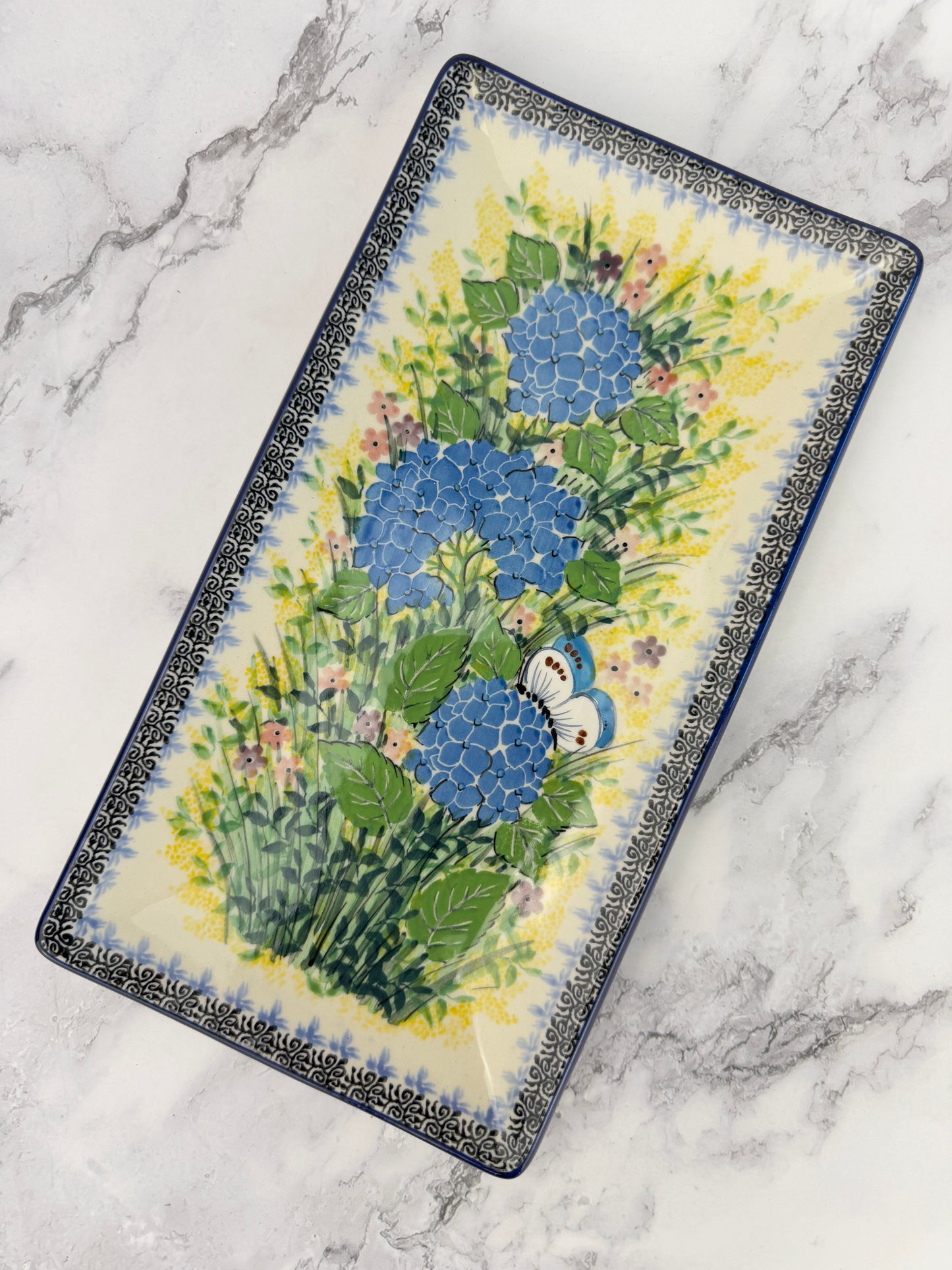 Rectangular Unikat Tray - Shape C26 - Pattern U5048