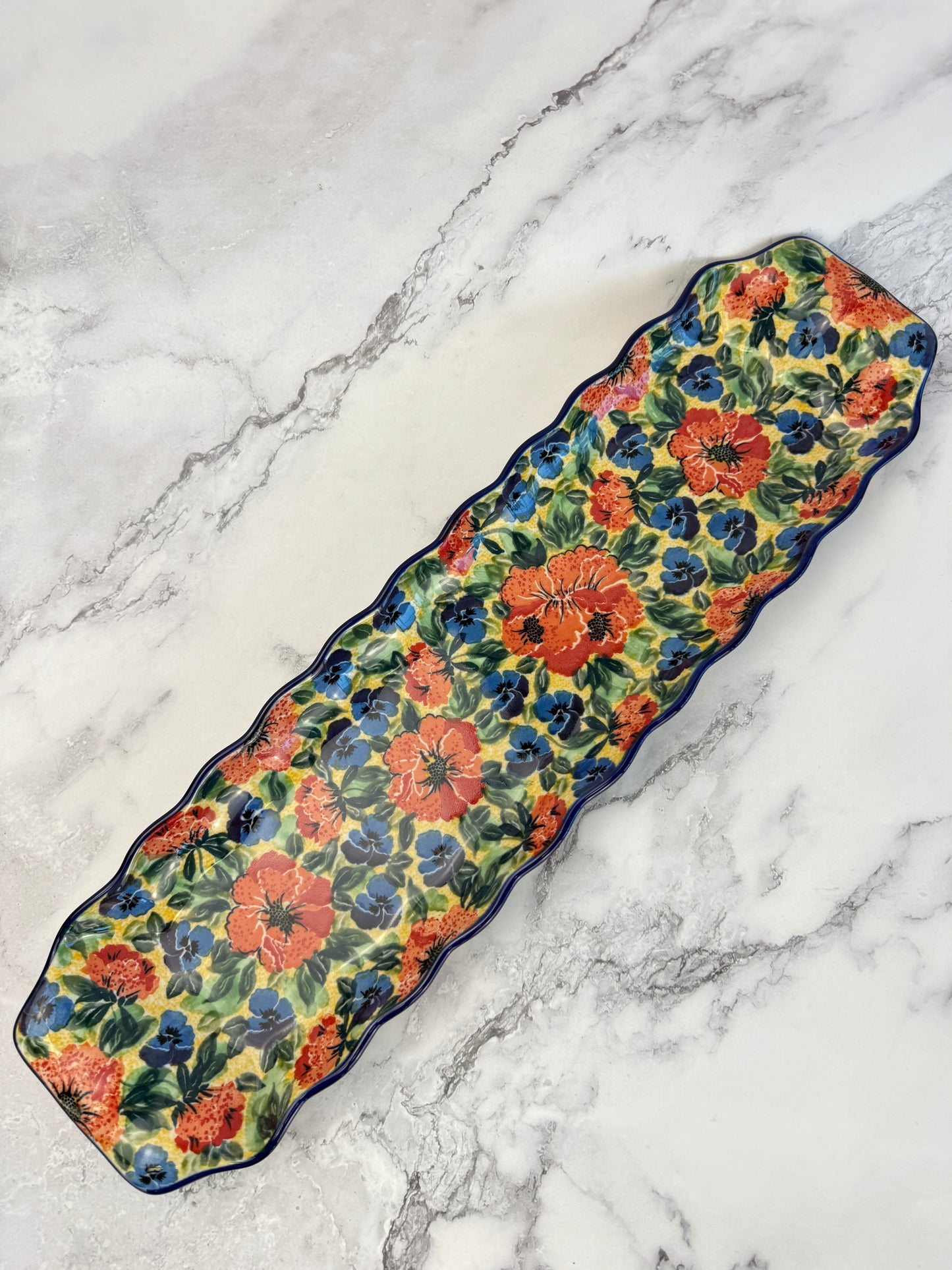 Long Unikat Bread Tray - Shape A44 - Pattern U4704