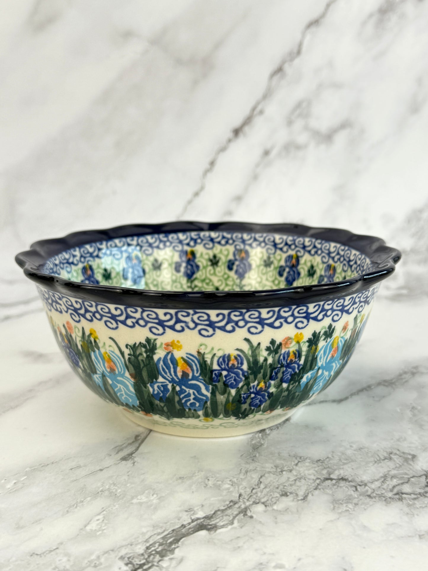 Unikat Ruffle Edged Bowl - Shape 288 - Pattern U2712