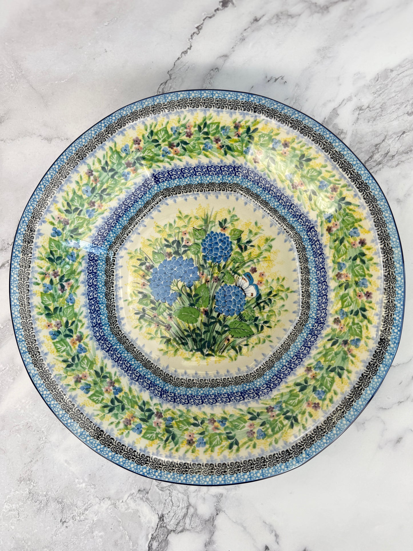 Extra Large Flared Unikat Bowl - Shape 801 - Pattern U5048