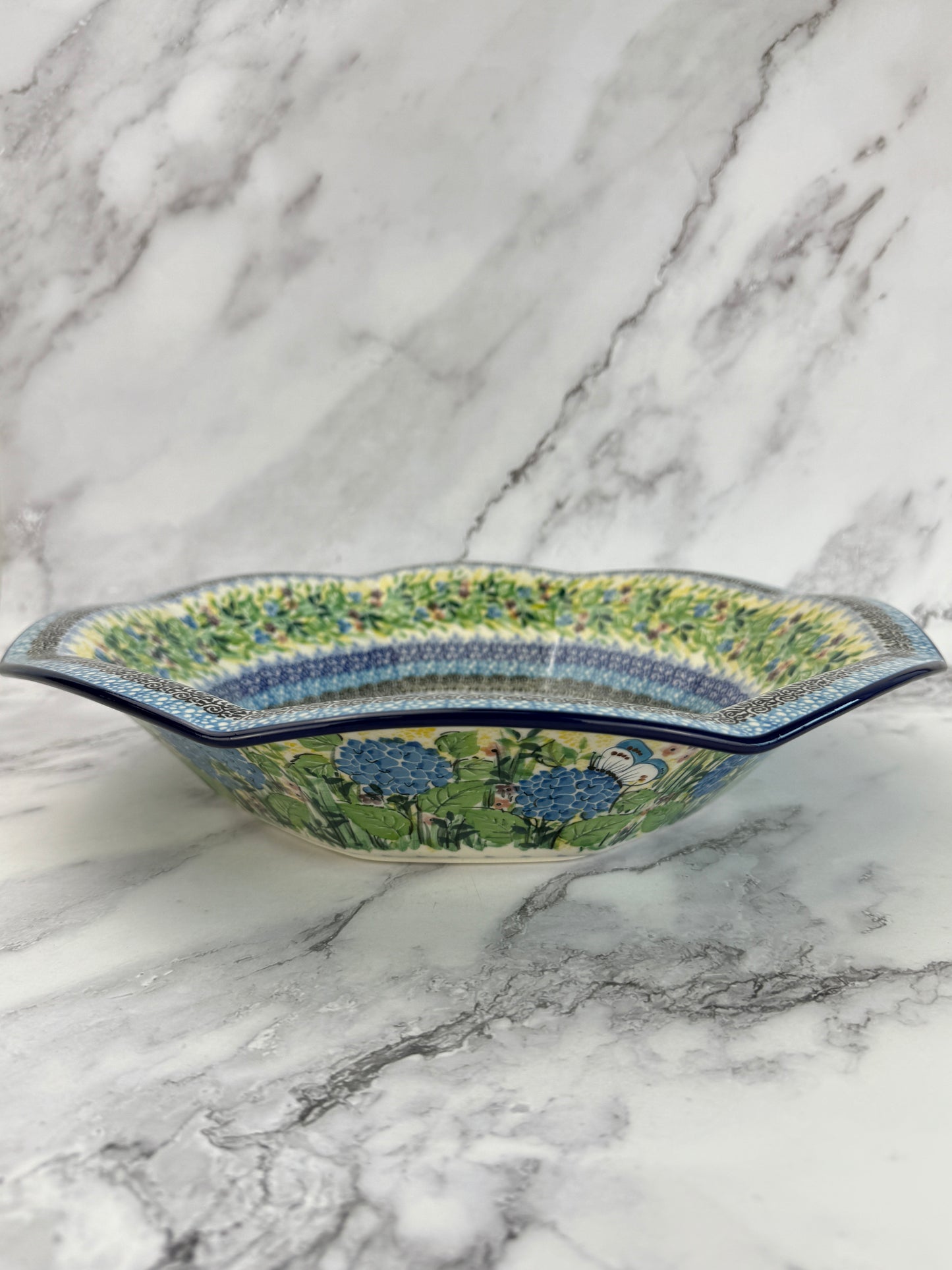 Extra Large Flared Unikat Bowl - Shape 801 - Pattern U5048