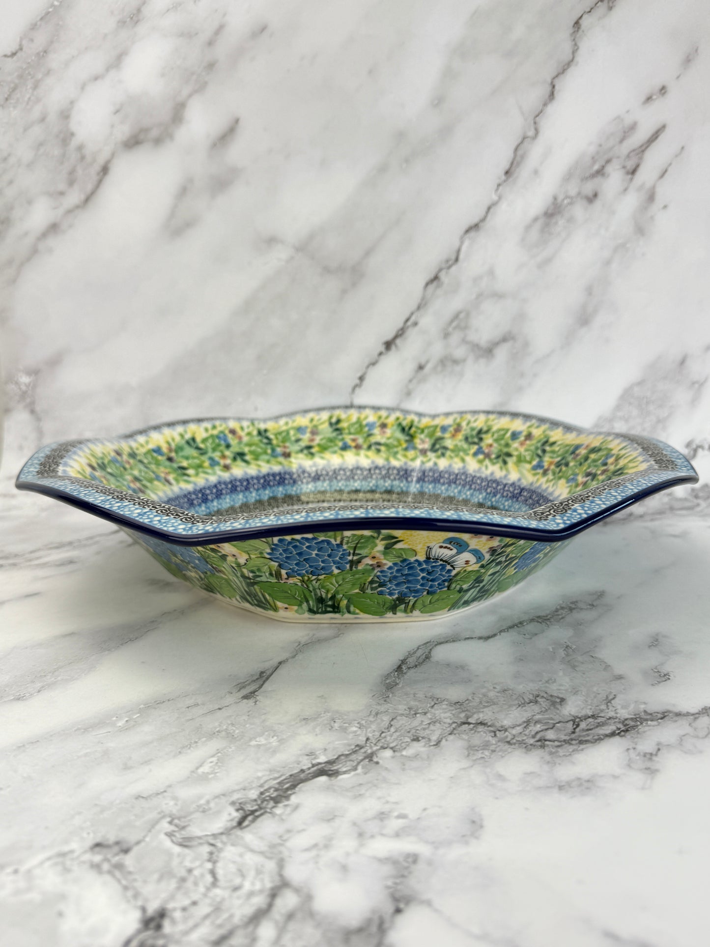 Extra Large Flared Unikat Bowl - Shape 801 - Pattern U5048
