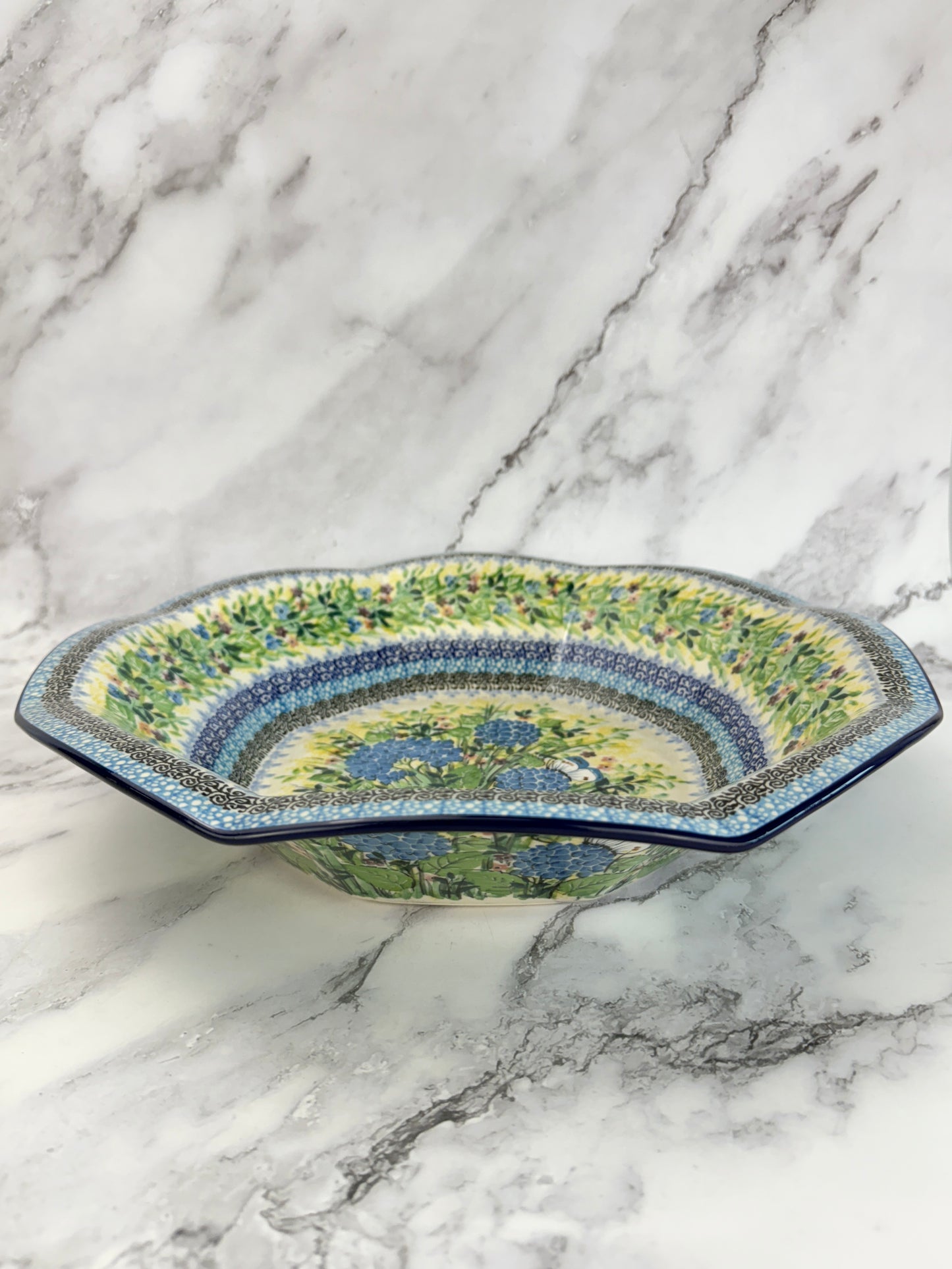 Extra Large Flared Unikat Bowl - Shape 801 - Pattern U5048