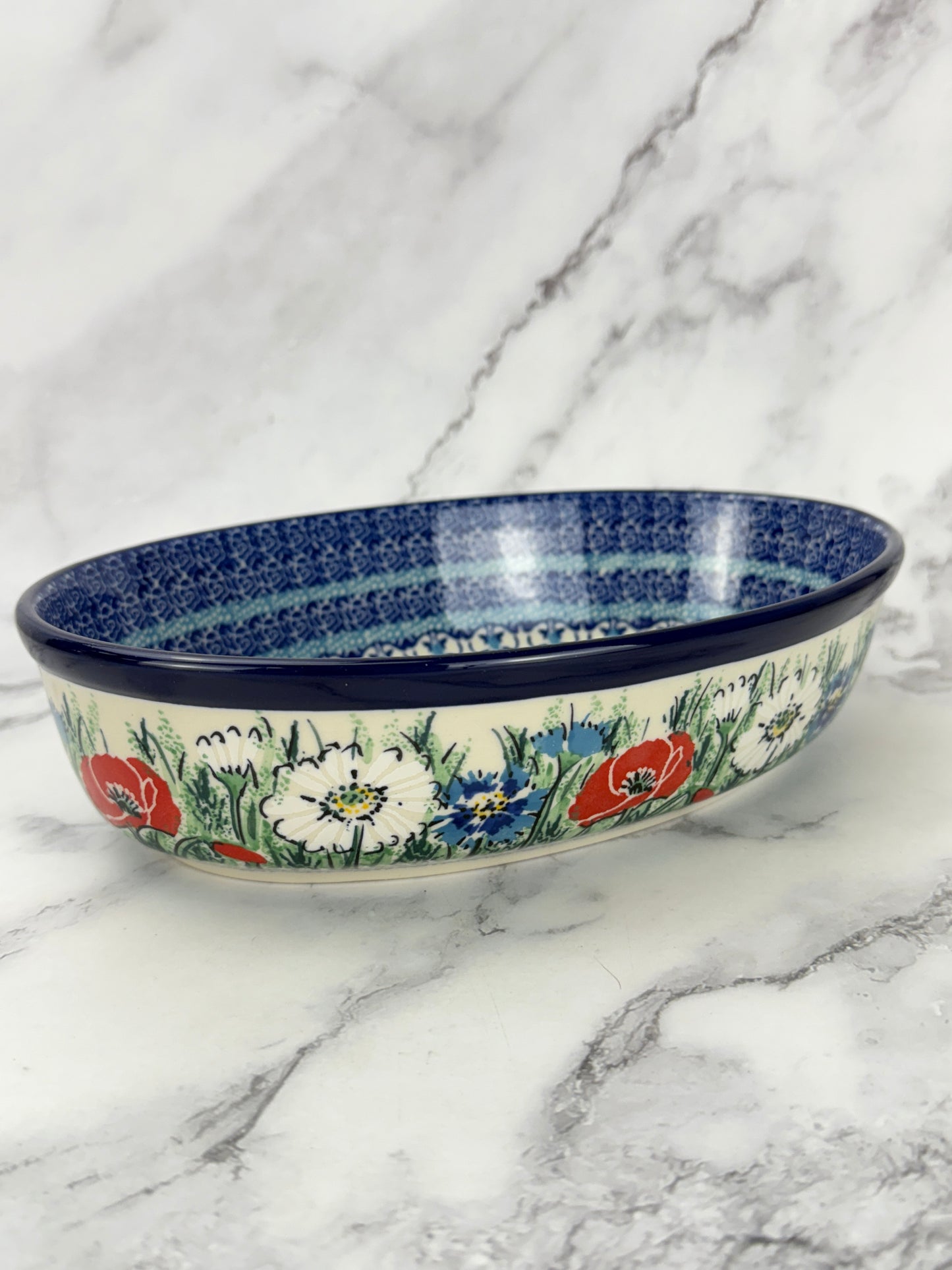 Small Unikat Oval Baker - Shape 299 - Pattern U4953