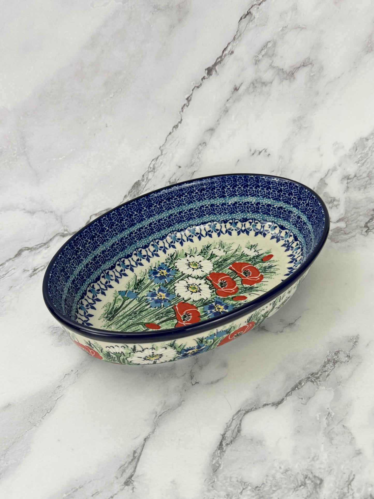 Small Unikat Oval Baker - Shape 299 - Pattern U4953