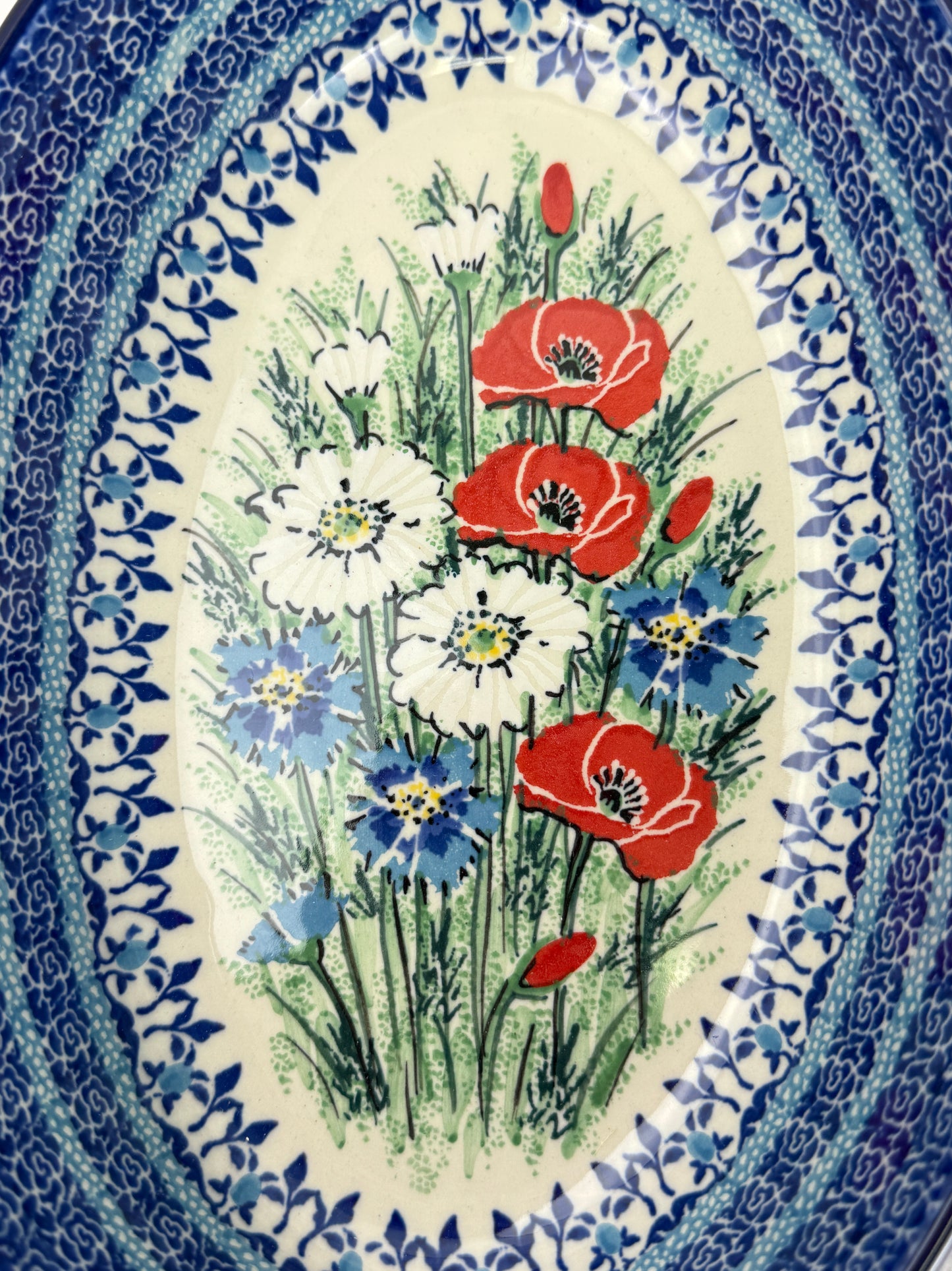 Small Unikat Oval Baker - Shape 299 - Pattern U4953