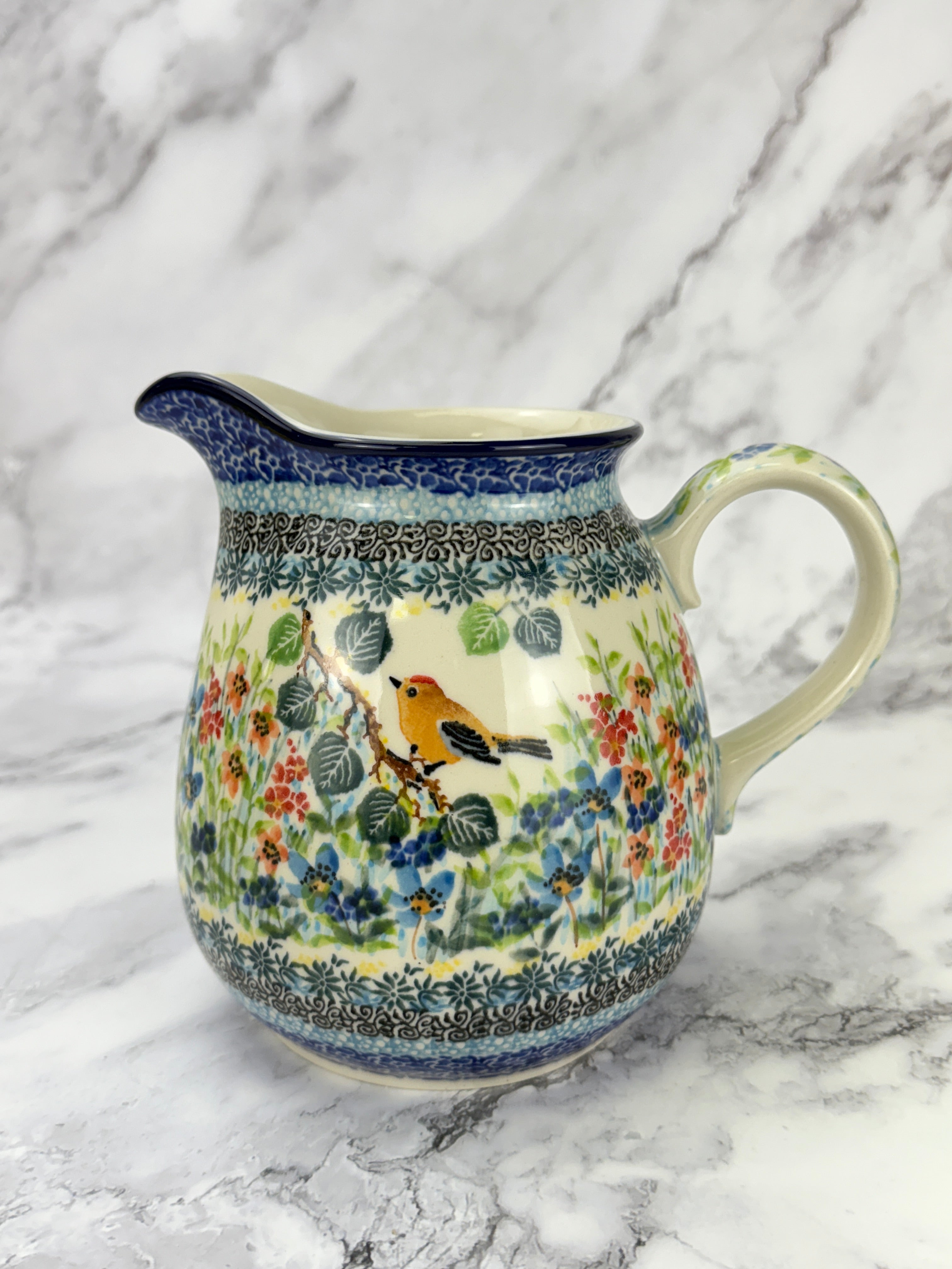 Unikat Pitcher - Shape 77 - Pattern U5098 – Polish Pottery Westlake