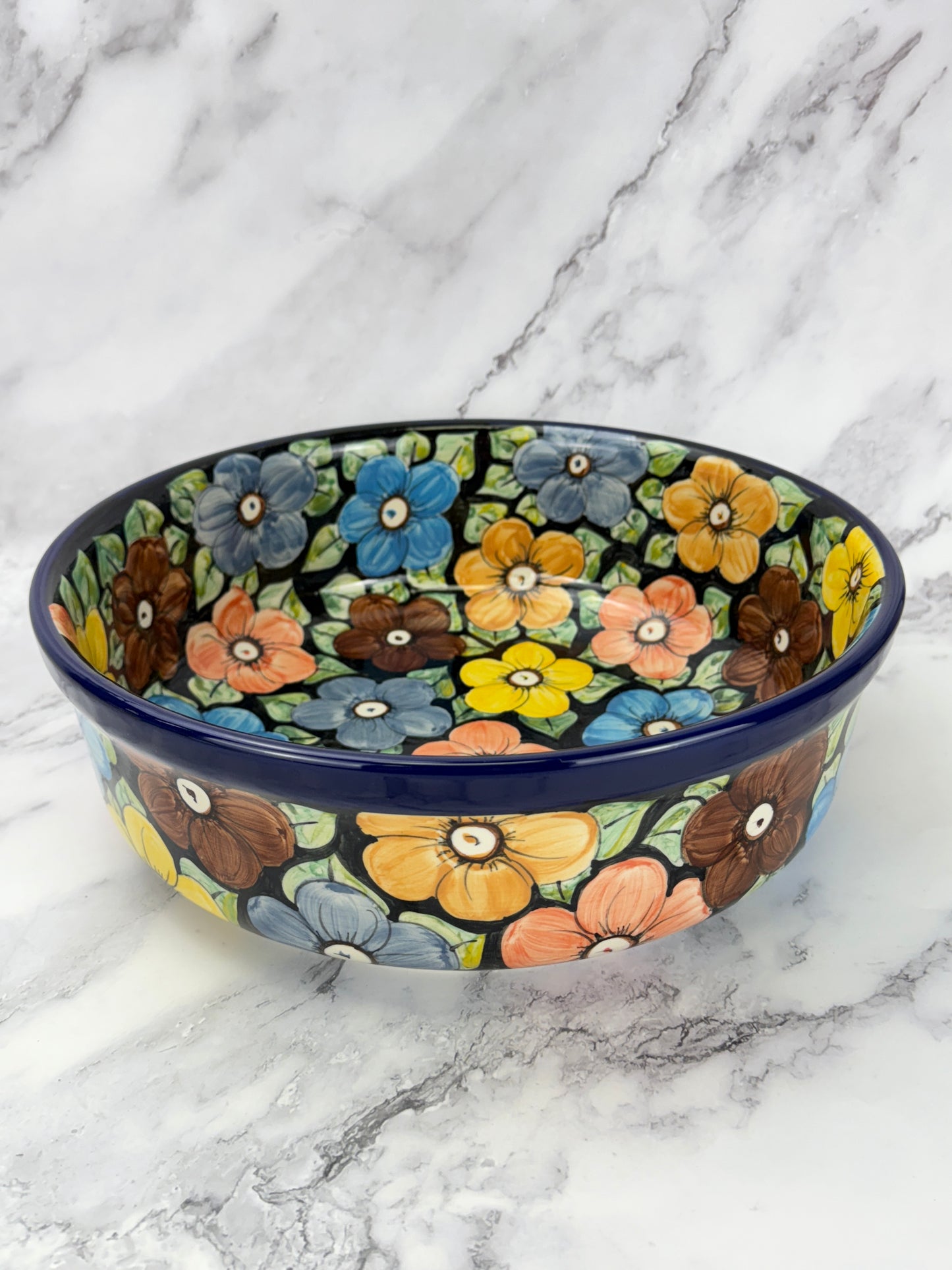 Large Unikat Serving Bowl - Shape 116 - Pattern U415