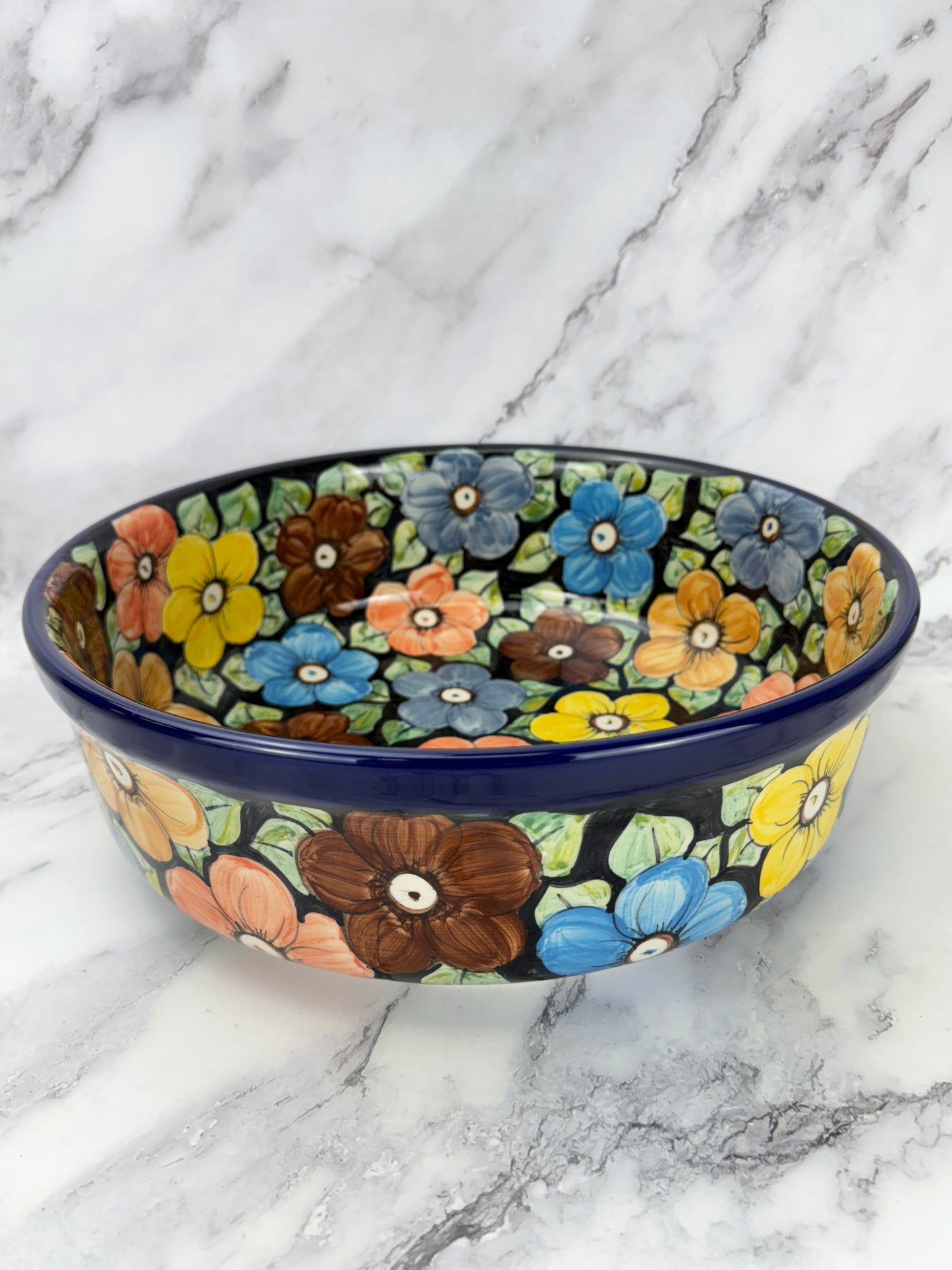 Large Unikat Serving Bowl - Shape 116 - Pattern U415